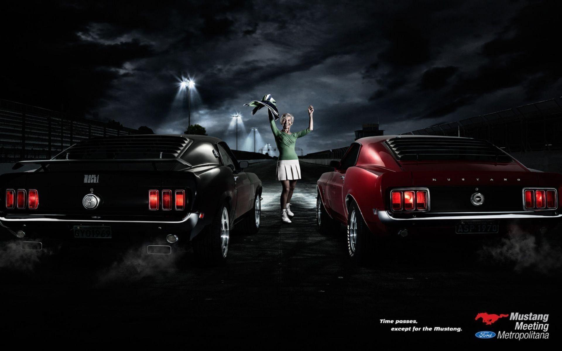 1920x1200 Mustang Emblem