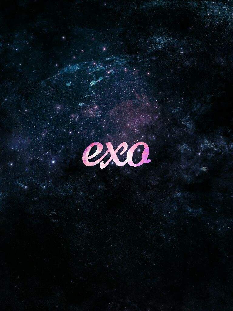 768x1024 Exo Logo Galaxy Wallpaper & Background Download