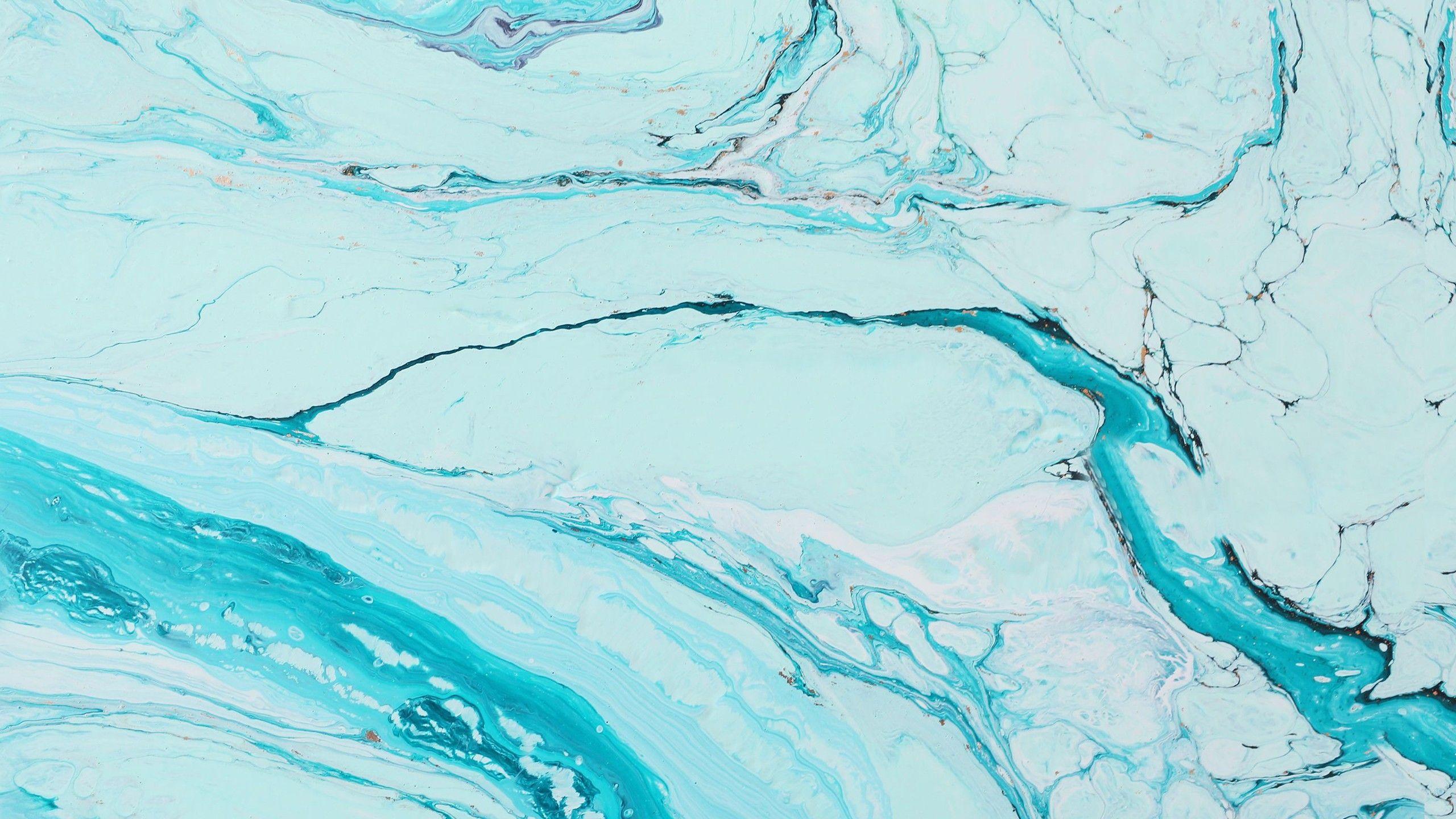 2560x1440 Blue Marble HD Abstract Wallpaper