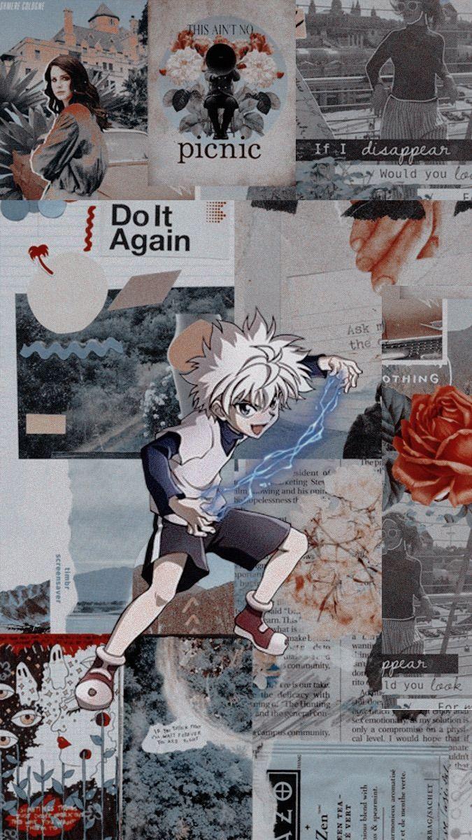 675x1200 Aesthetic Anime Wallpaper Collage Wallpaper HD