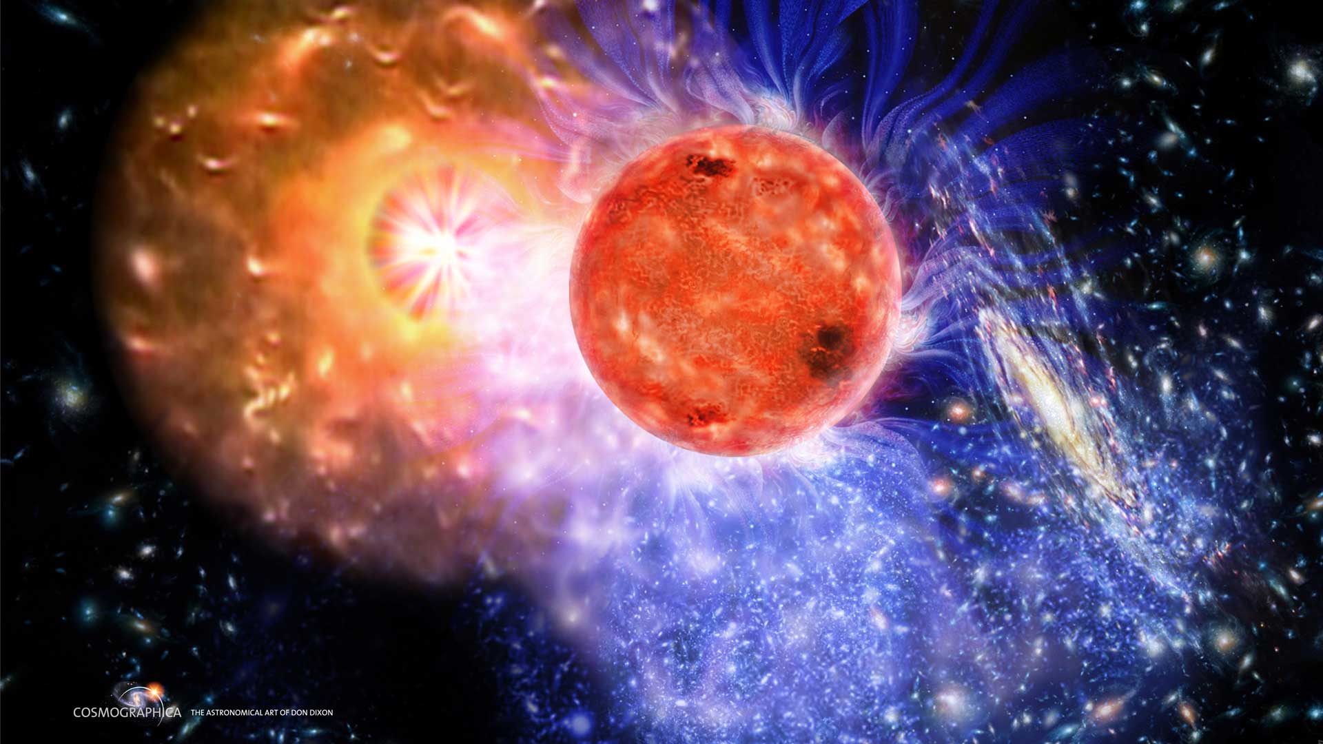1920x1080 Free space art wallpaper