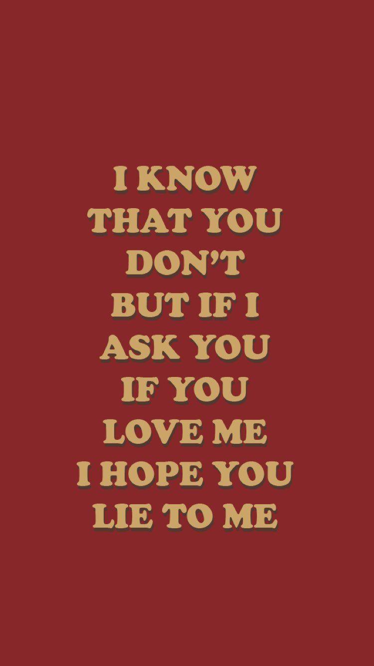 750x1334 Lie To Me. Summer lyrics, 5sos lyrics, Song lyrics wallpaper