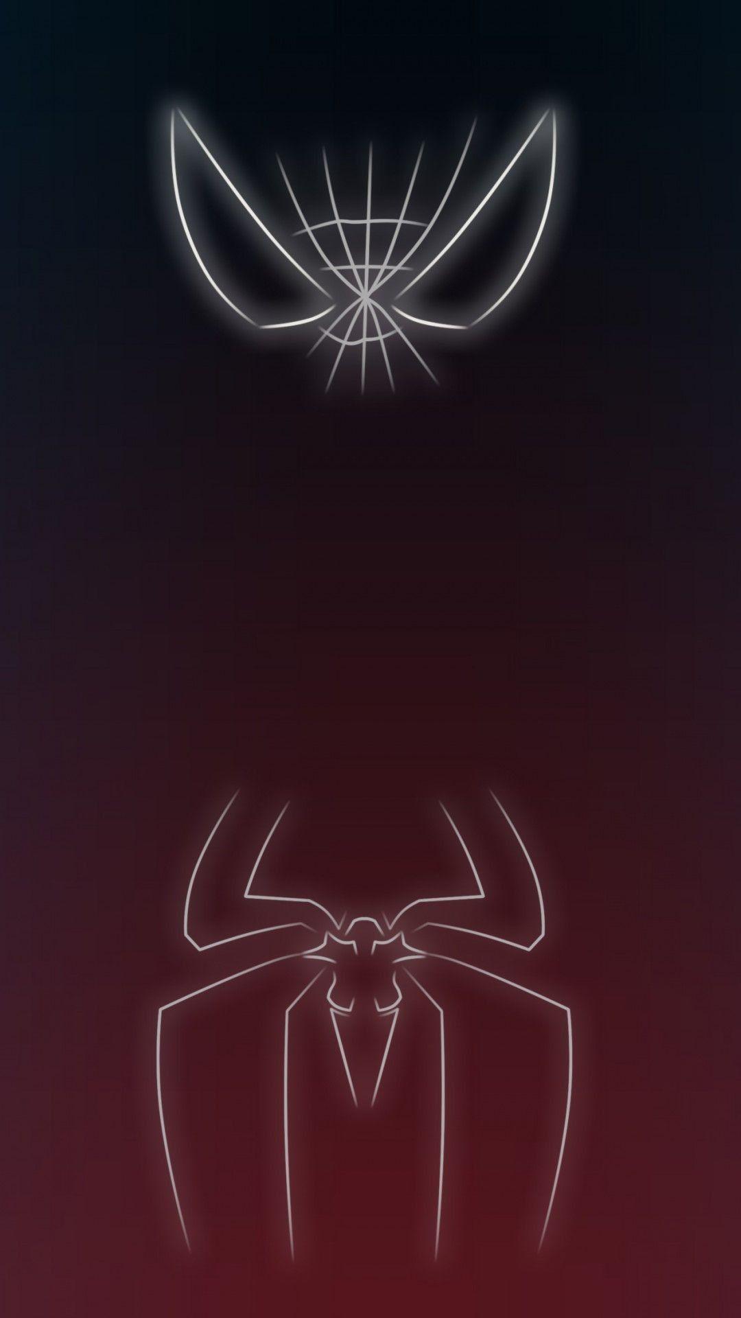 1080x1920 Android Marvel Neon Wallpaper