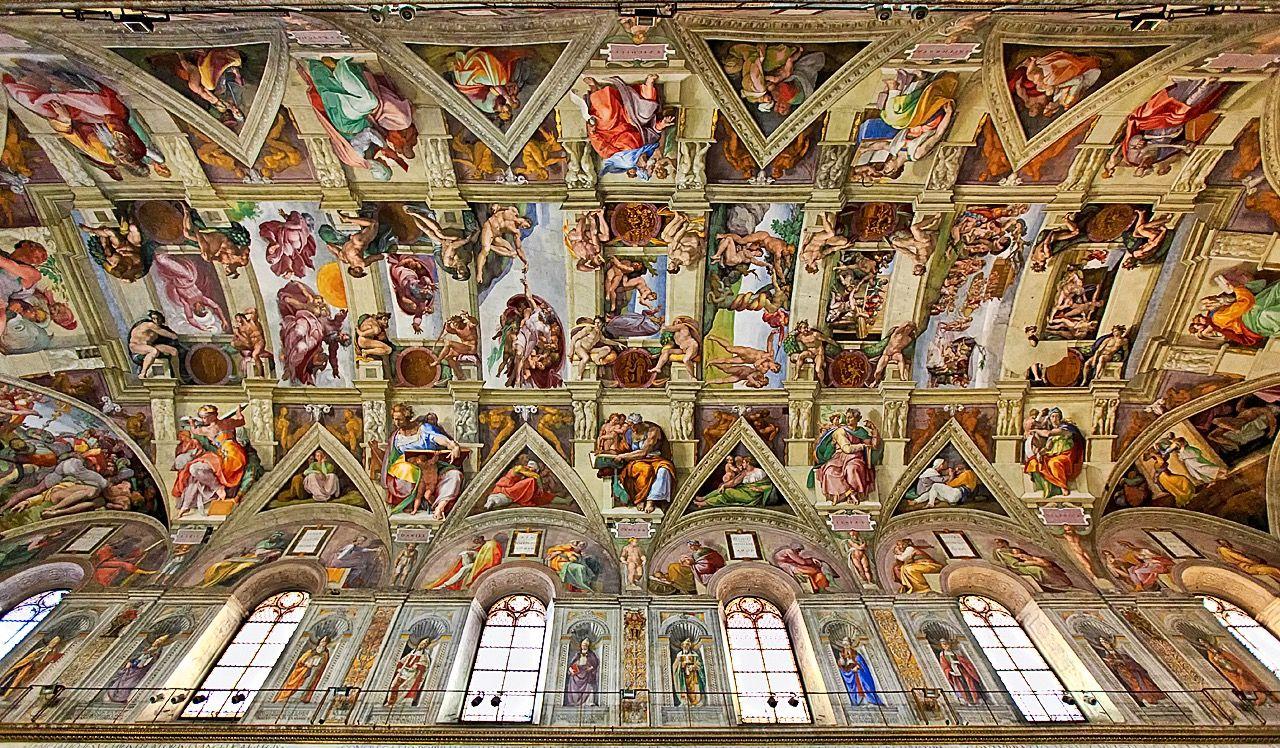 Sistine Chapel Ceiling Wallpapers Top Free Sistine Chapel