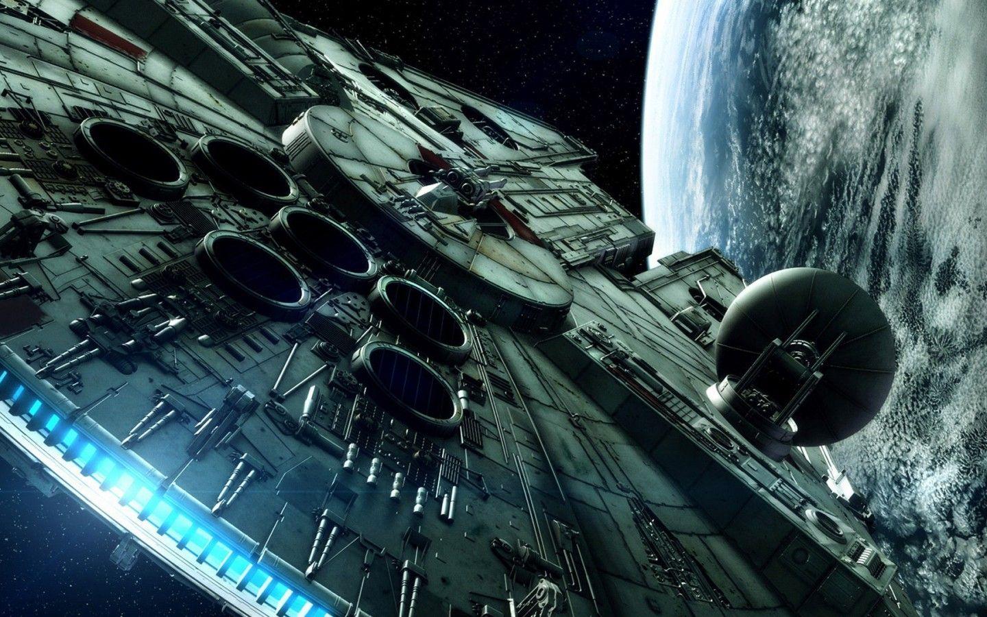 1440x900 Star Wars Millenium Falcon Spaceship HD Wallpaper 1800x2880 :