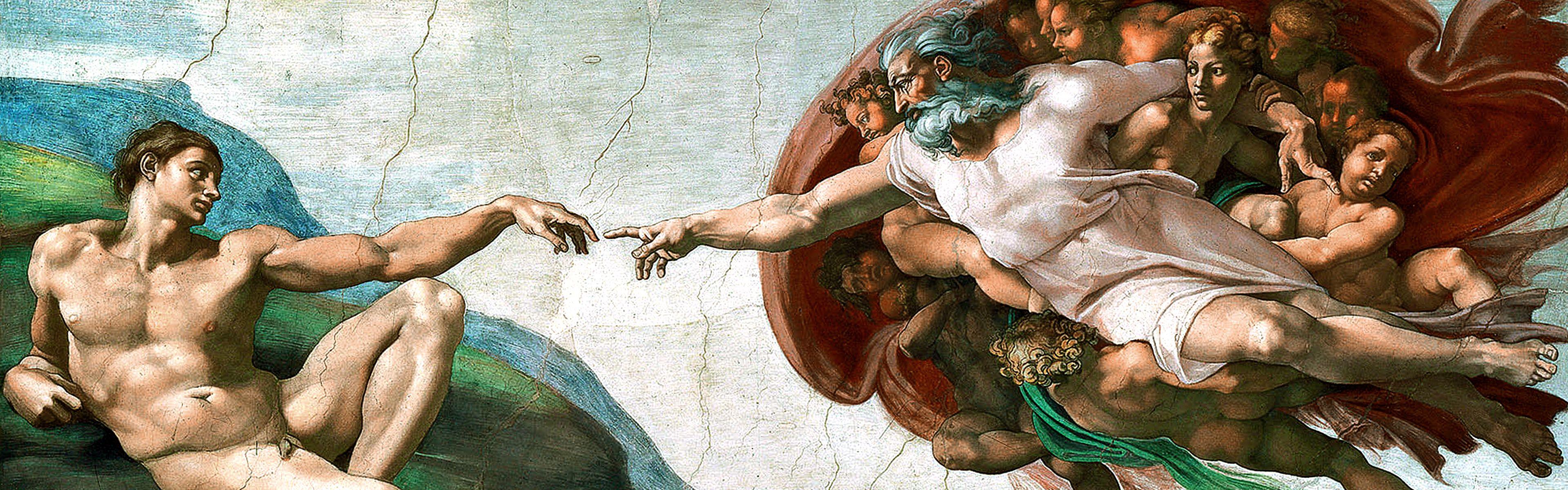 Download Creation Of Adam 4k Finger Detail Wallpaper  Wallpaperscom