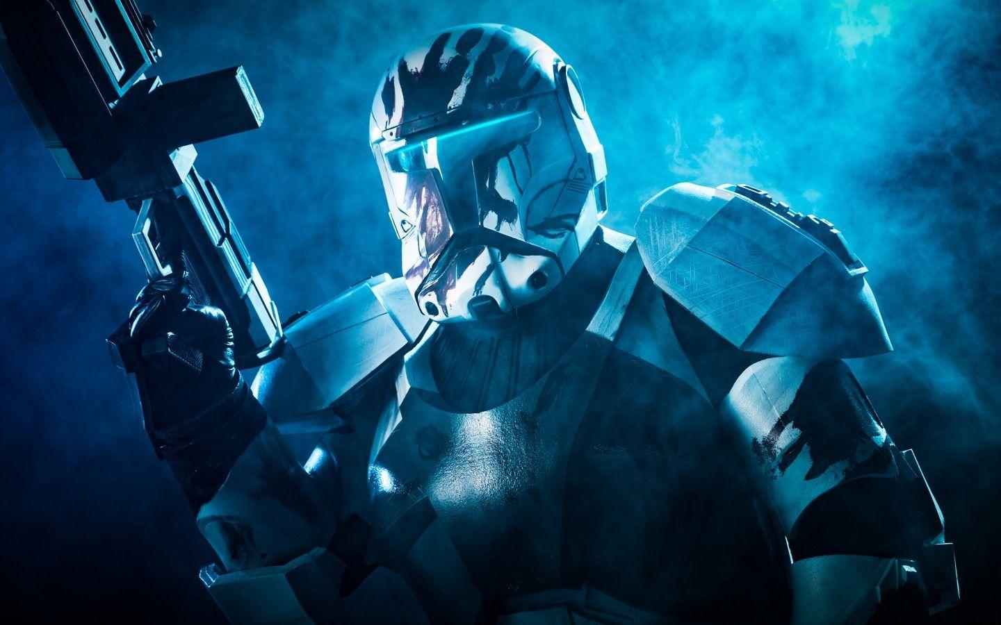 1440x900 Download 1440x900 Star Wars Republic Commando, Sev, Robot, Armor, Weapon Wallpaper for MacBook Pro 15 inch, MacBook Air 13 inch