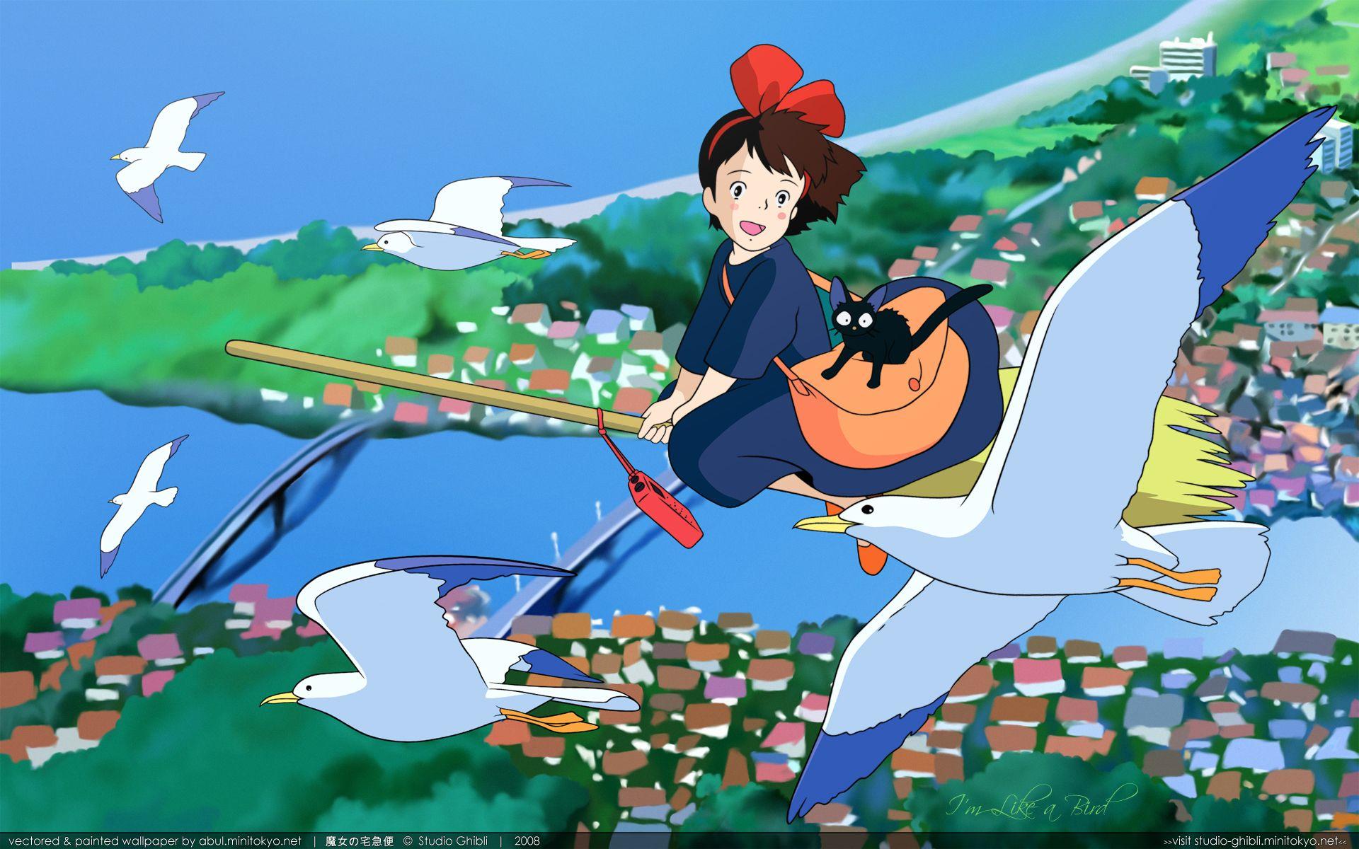1920x1200 Kikis Delivery Service Wallpaper