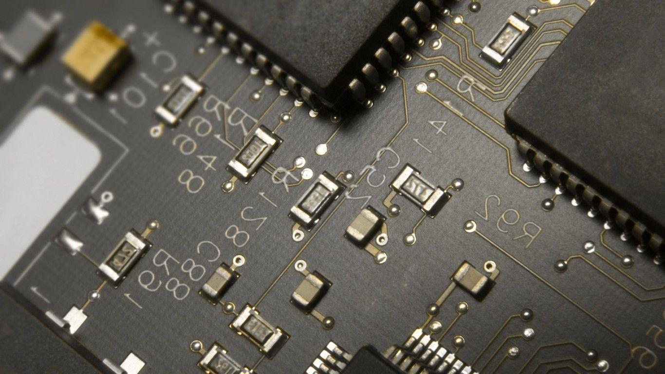 1366x768 Electronic Circuit Wallpaper Group (74)