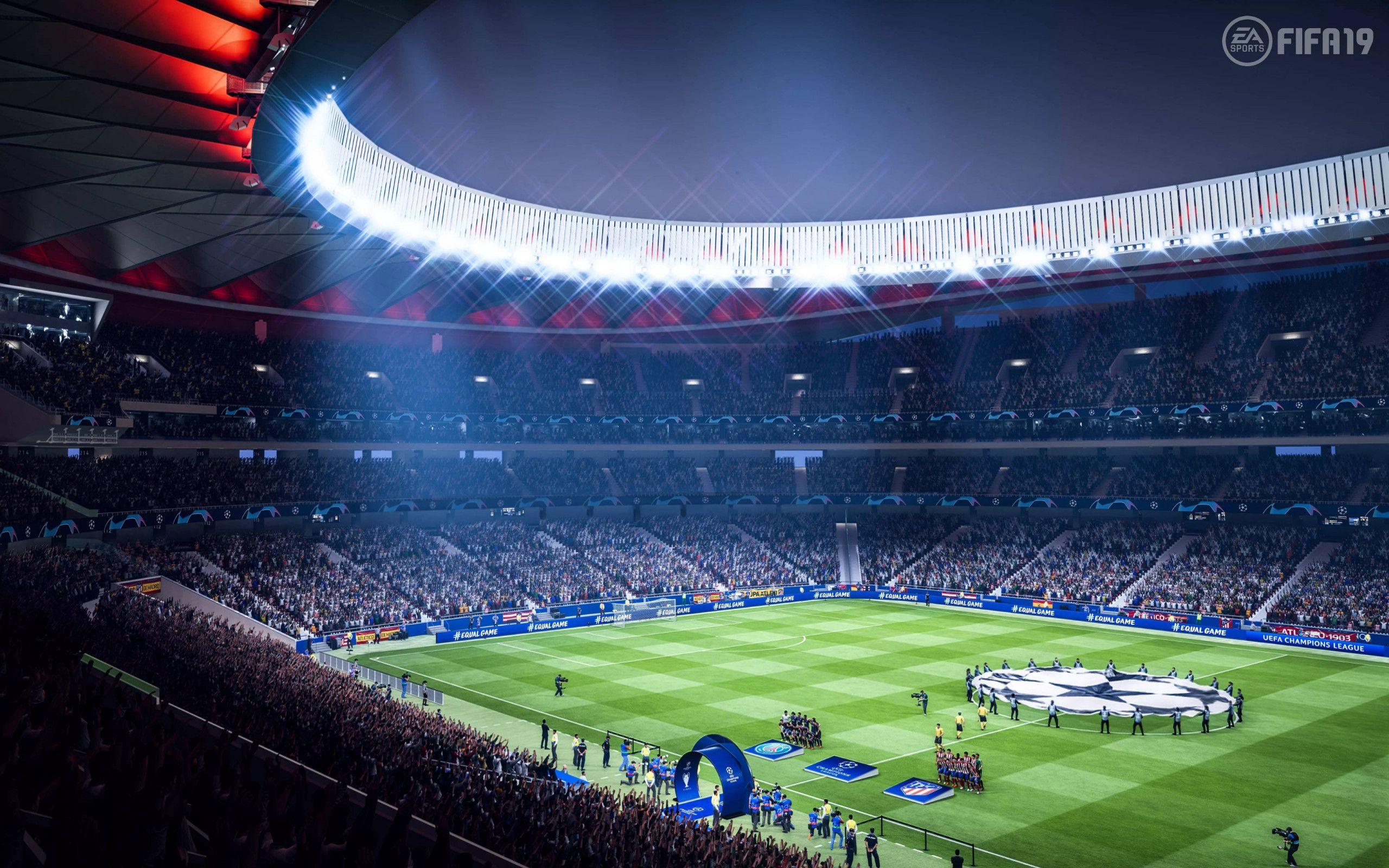 2560x1600 Download wallpaper: Fifa 19 stadium 2560x1600