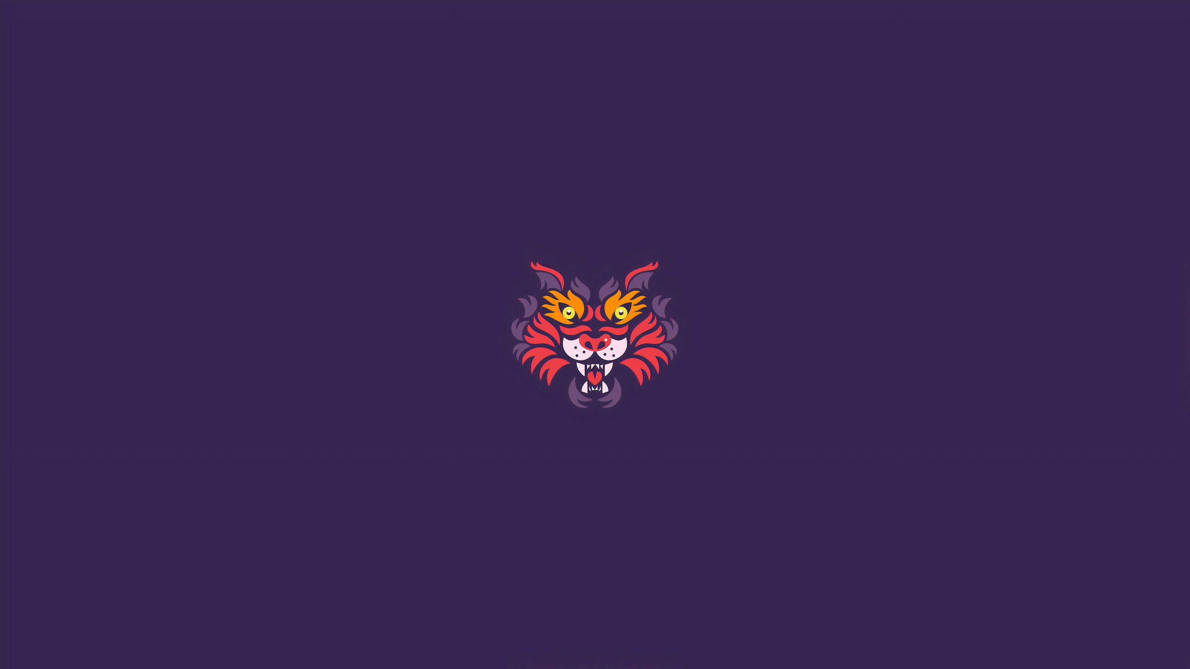 3840x2160 Tiger Minimal 4k, HD Animals, 4k Wallpaper, Image, Background, Photo and Picture