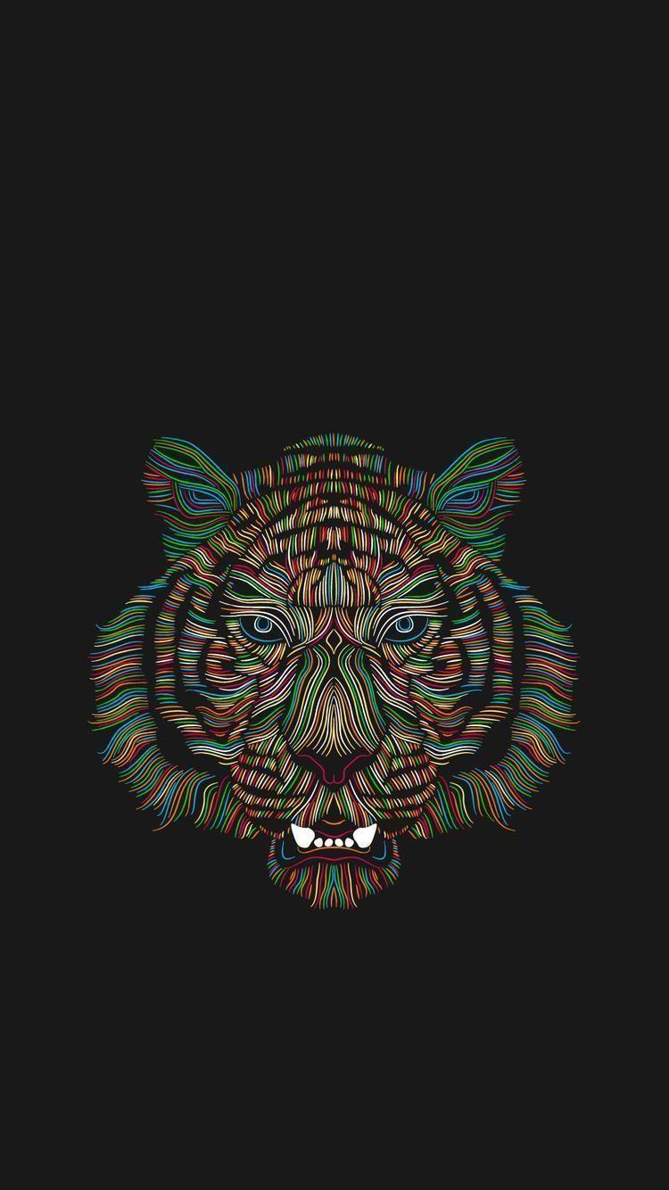 750x1334 iPhone 7 Wallpaper #iPhone #Wallpaper, #Color. Graphic wallpaper, Neon wallpaper, Minimalist wallpaper
