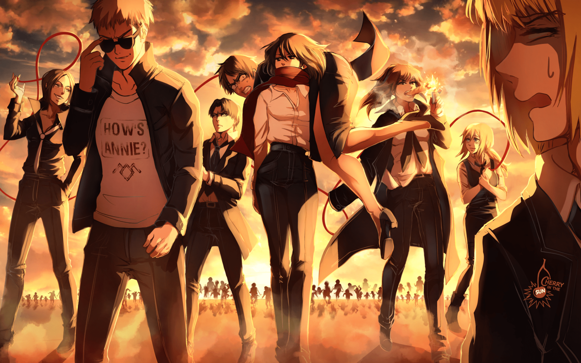 1920x1200 Attack On Titan Armin Wallpaper