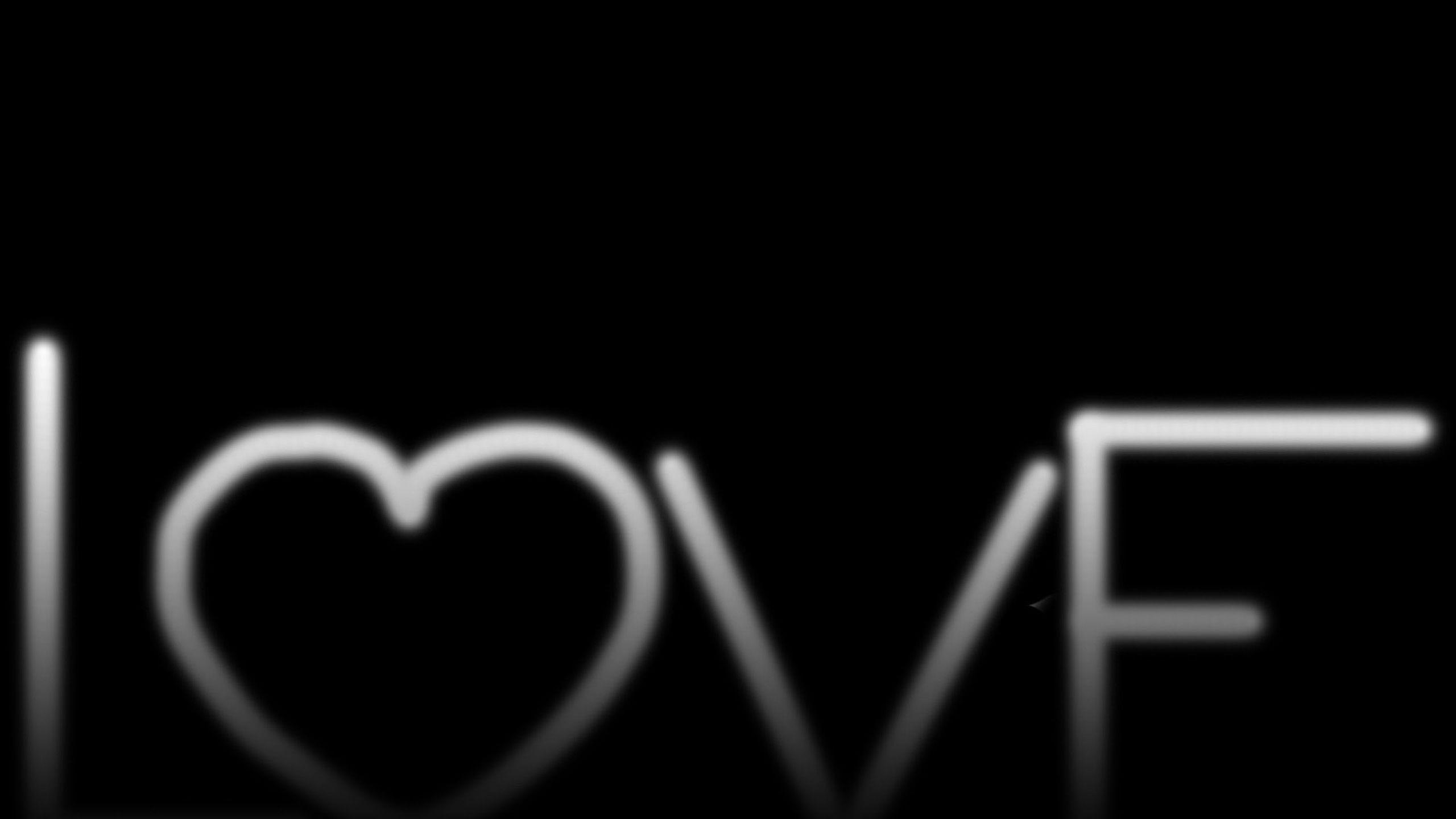 2560x1440 Download Wallpaper Love Black White Gallery