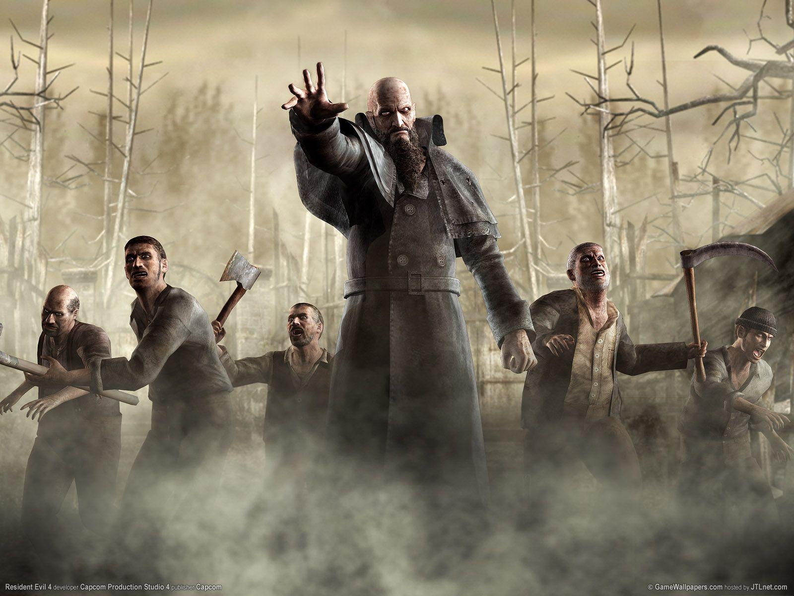 1600x1200 Resident Evil 4 desktop PC and Mac wallpaper. Ramon salazar, Filmes, Sininho
