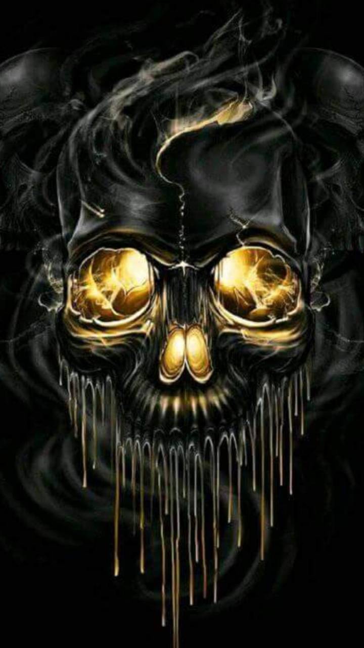 720x1280 Skull wallpaper