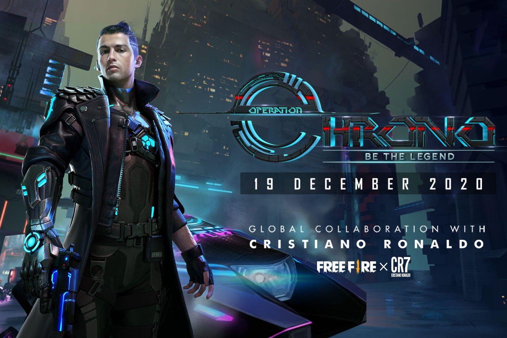 1620x1080 Garena Free Fire To Have Football Superstar Cristiano Ronaldo as Playable Character Named Chrono