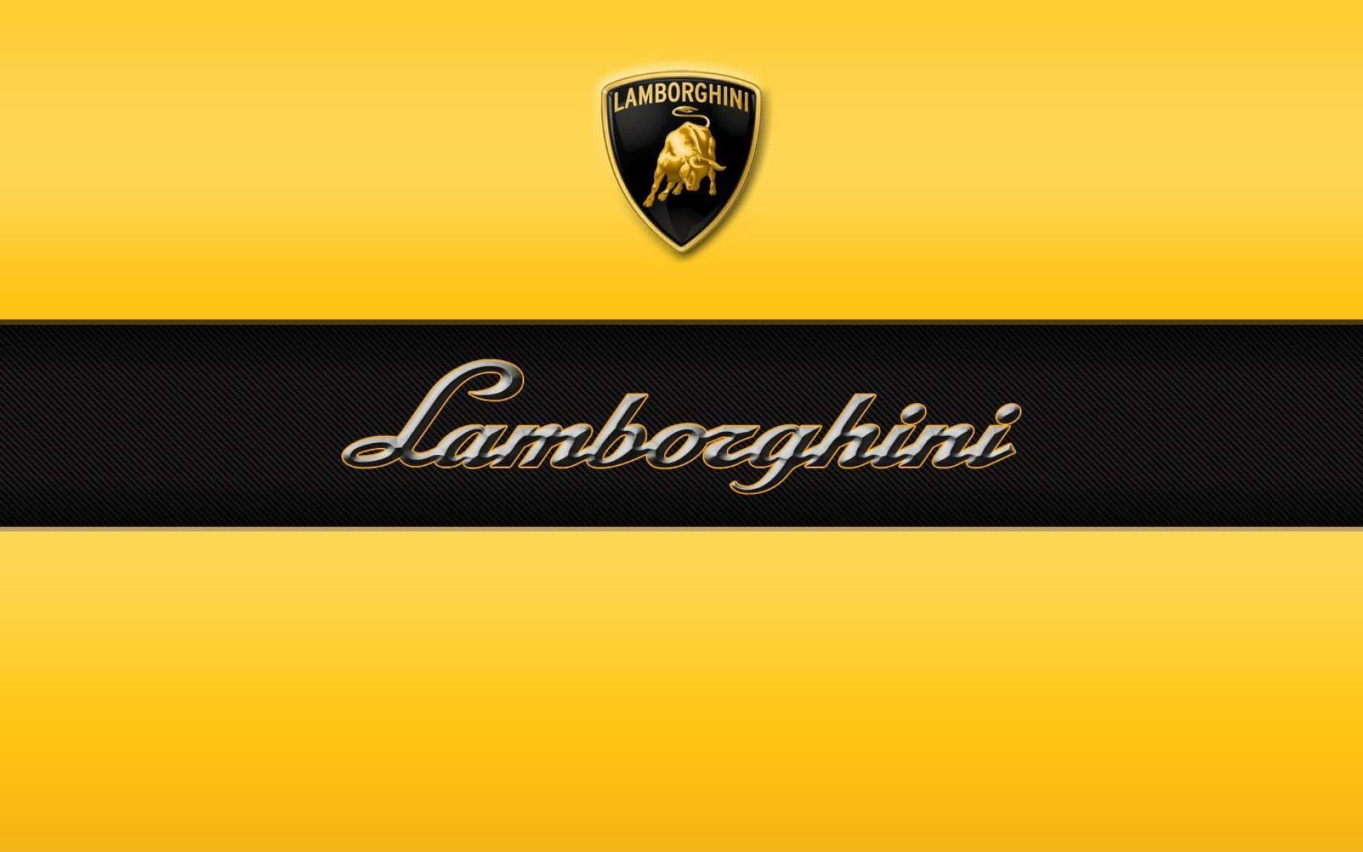 1920x1200 Gold Lamborghini Logo Wallpaper. HD Brands and Logos Wallpaper