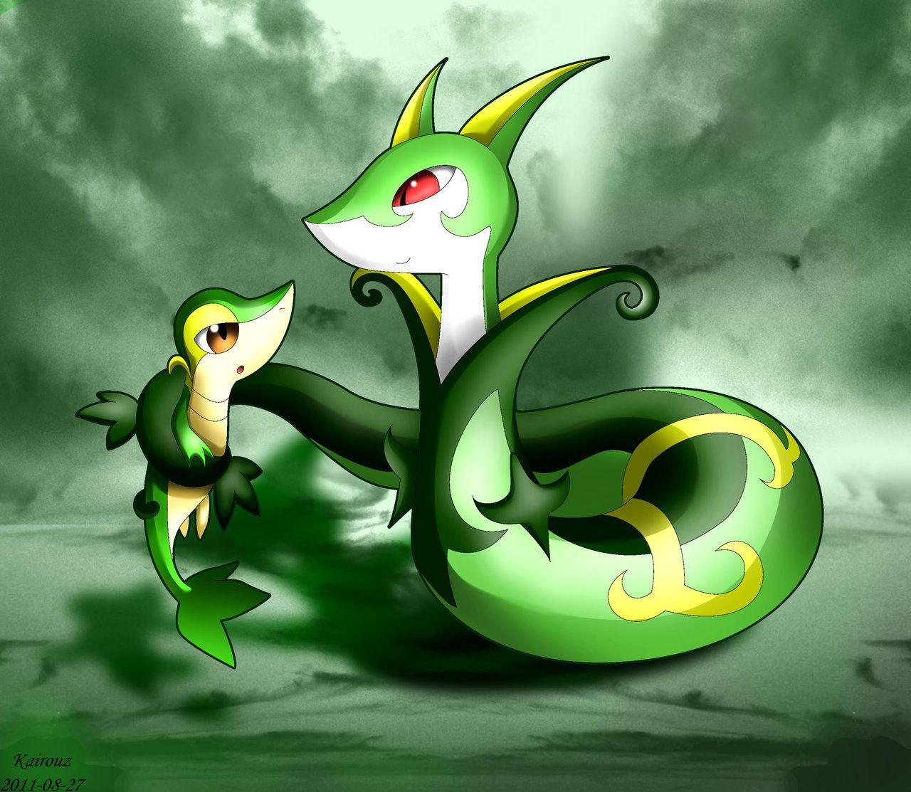 1280x1113 Free download Snivy And Serperior by KairouZ [1280x1113] for your Desktop, Mobile & Tablet. Explore Serperior Wallpaper. Serperior Wallpaper