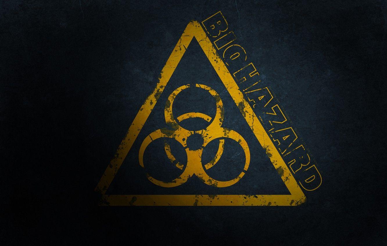 1332x850 Wallpaper biohazard, sign biological hazard, danger sign, biohazard image for desktop, section стиль