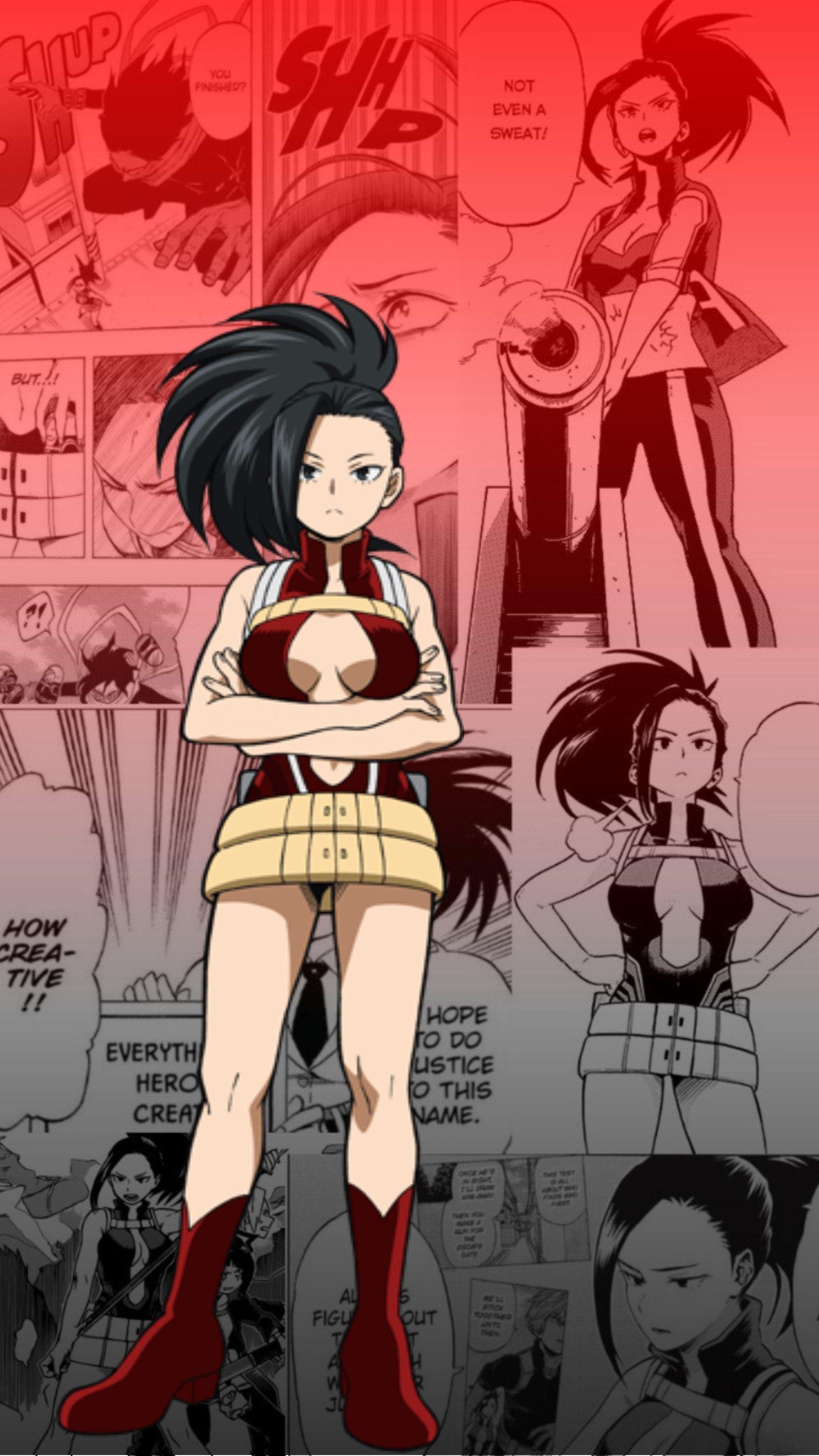 1717x3053 Momo Yaoyorozu Wallpaper