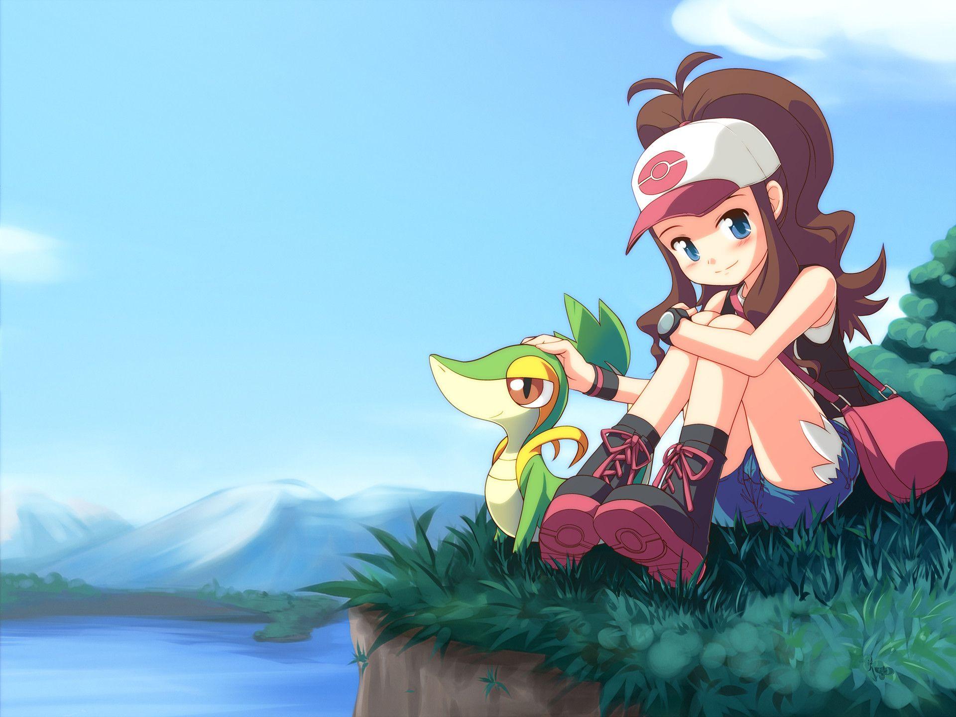 1920x1440 Snivy Wallpaper