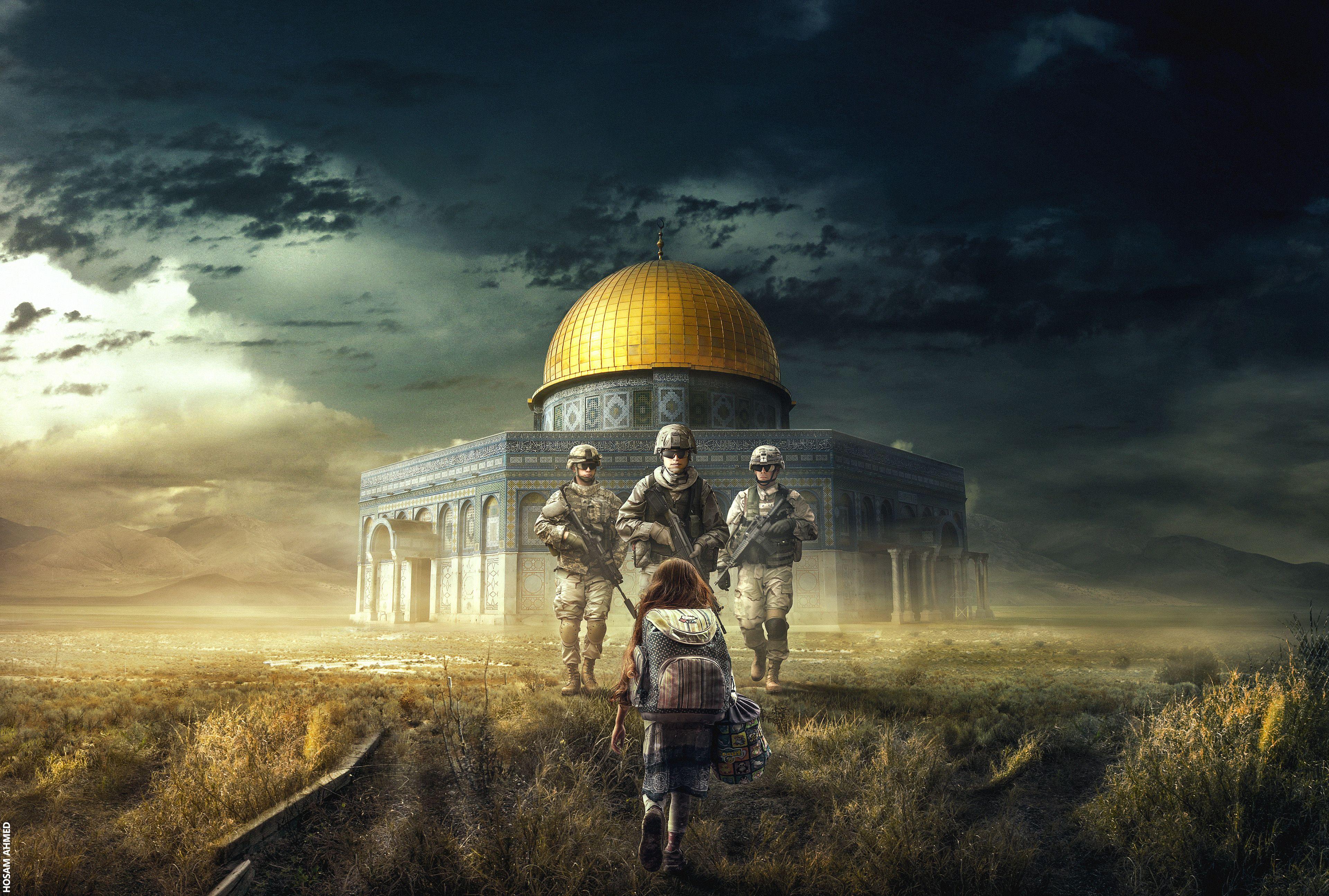 3840x2590 Al Aqsa Mosque HD Wallpaper, Background