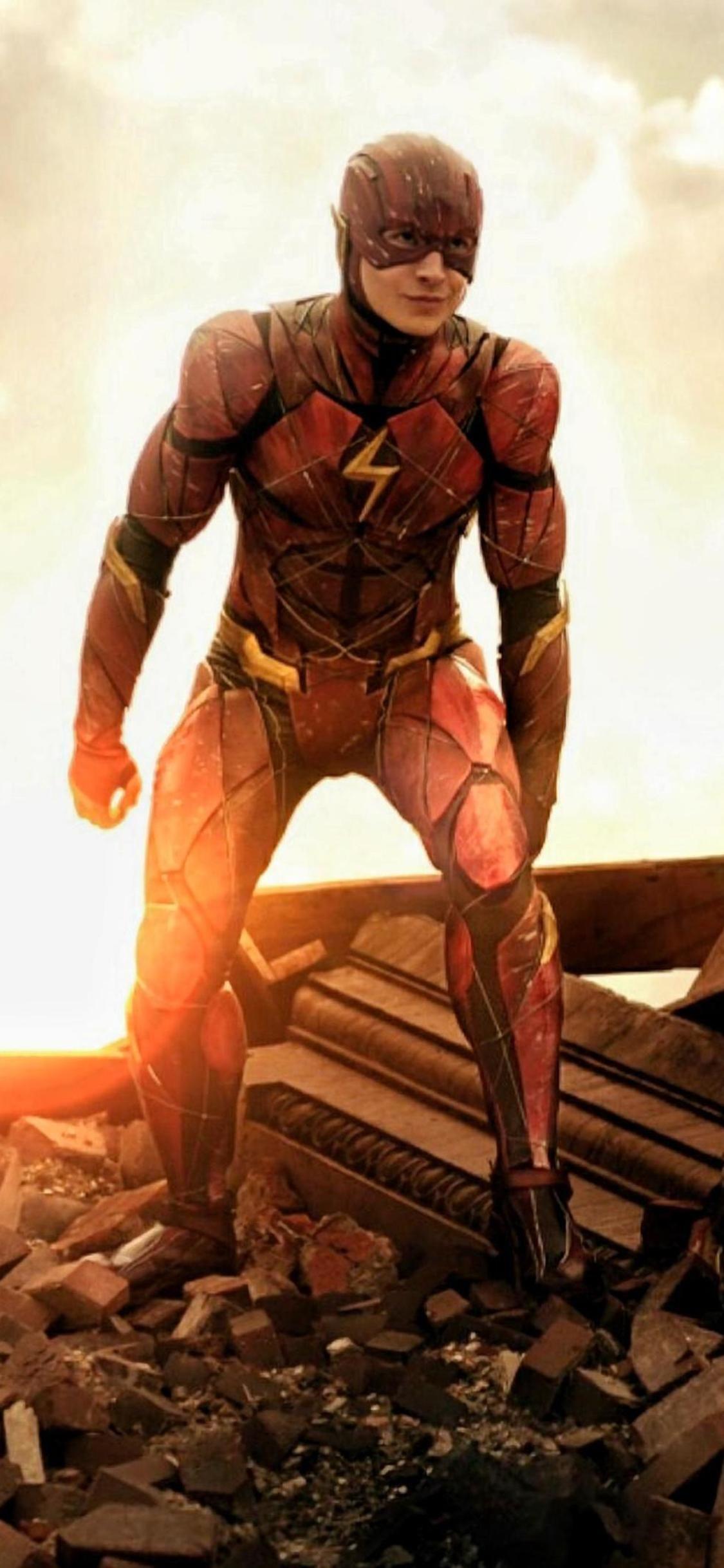 1125x2436 Flash Justice League New iPhone XS, iPhone iPhone X HD 4k Wallpaper, Image, Background, Phot. Justice league flash, Justice league, Superhero comic