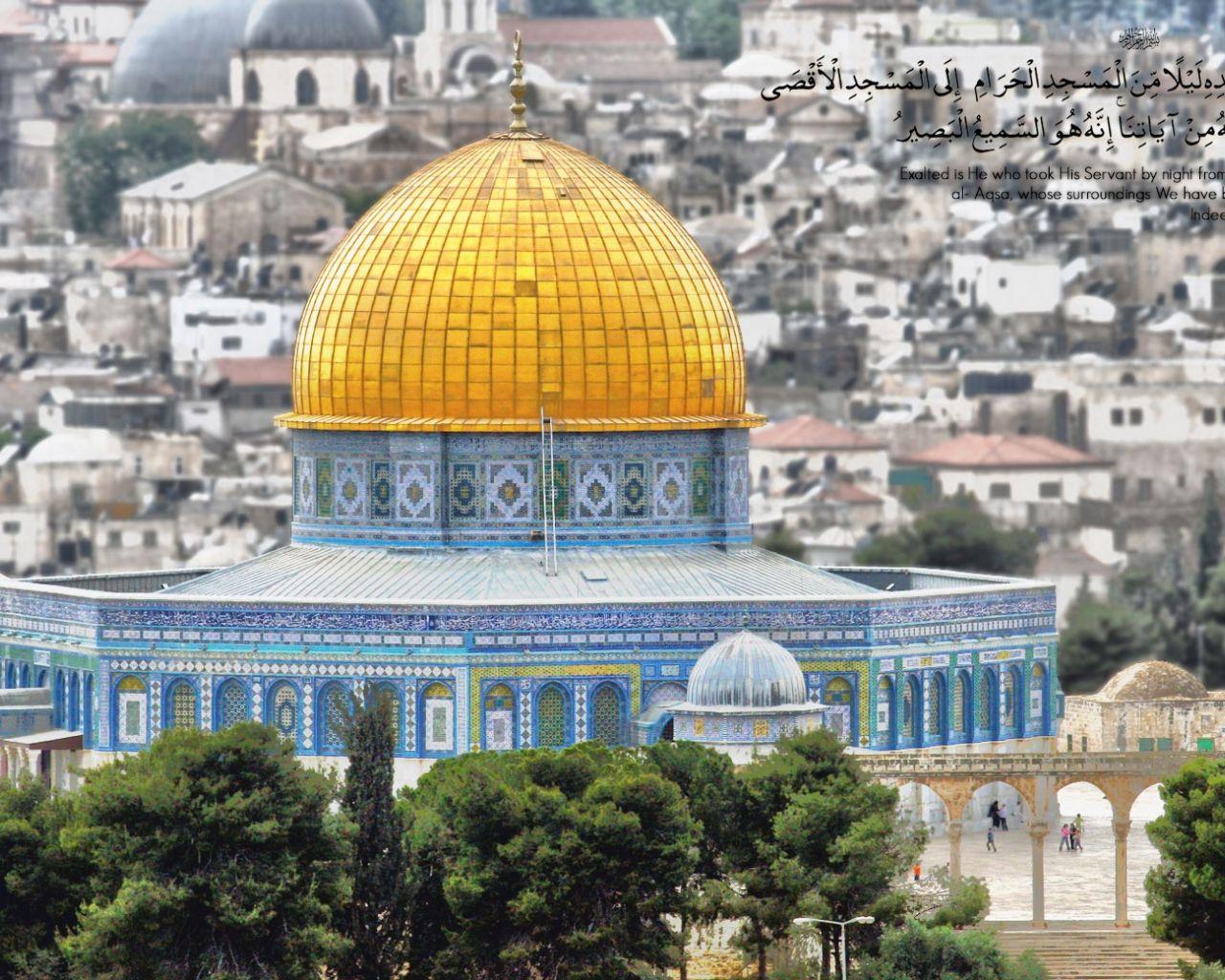 1280x1024 Free download Al Aqsa Mosque in Jerusalem Photo Download Desktop Wallpaper [1920x1040] for your Desktop, Mobile & Tablet. Explore New Jerusalem Wallpaper. Israel HD Wallpaper, Israel Wallpaper for Computer