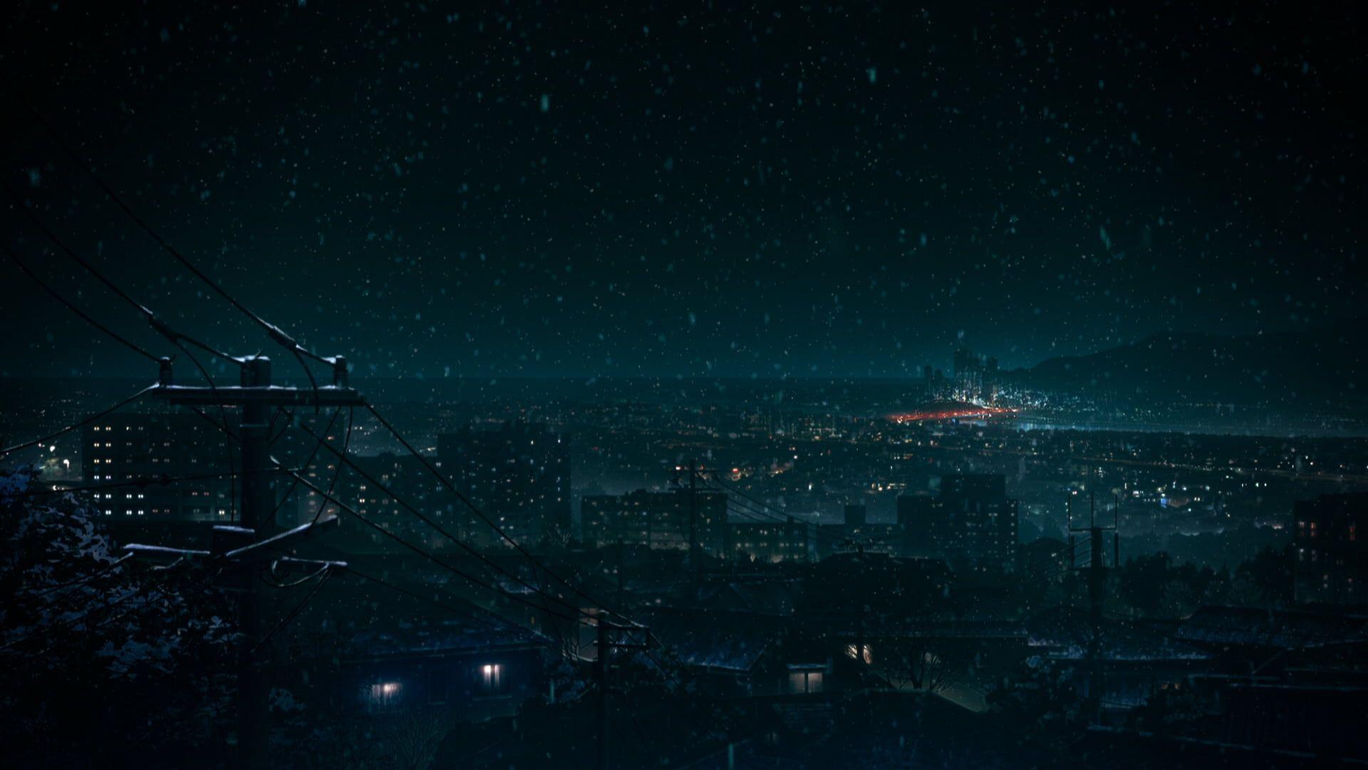1920x1080 High Rise Building During Nighttime Illustration Fate Stay Night #city #anime Fate Series P #wallpaper #hd. City Wallpaper, Cityscape Photo, Night Time City