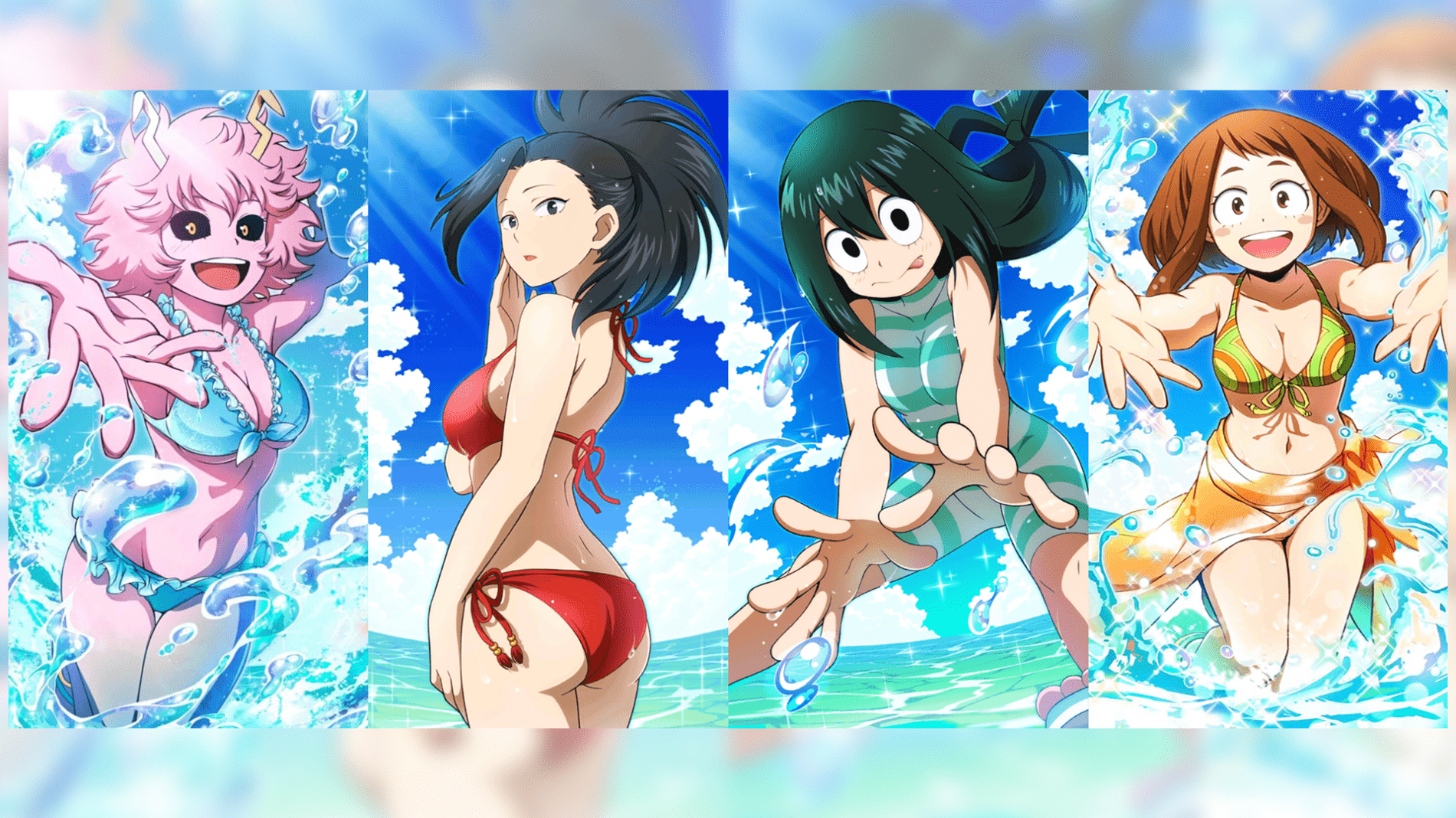 1900x1068 My Hero Academia Smash Tap Beach Swimsuit Wallpaper. My Hero Academia