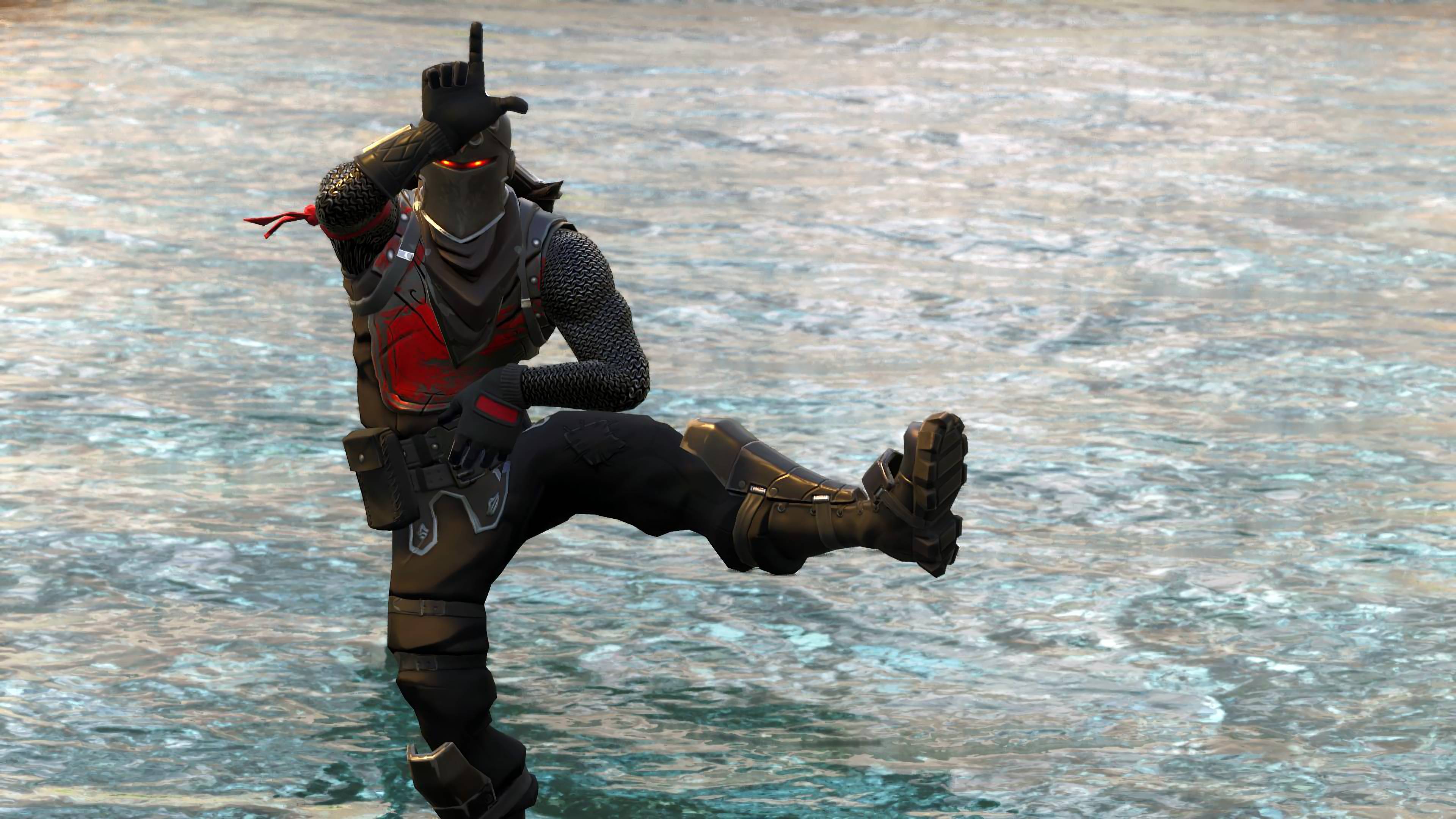 3840x2160 Take the L Fortnite Wallpaper