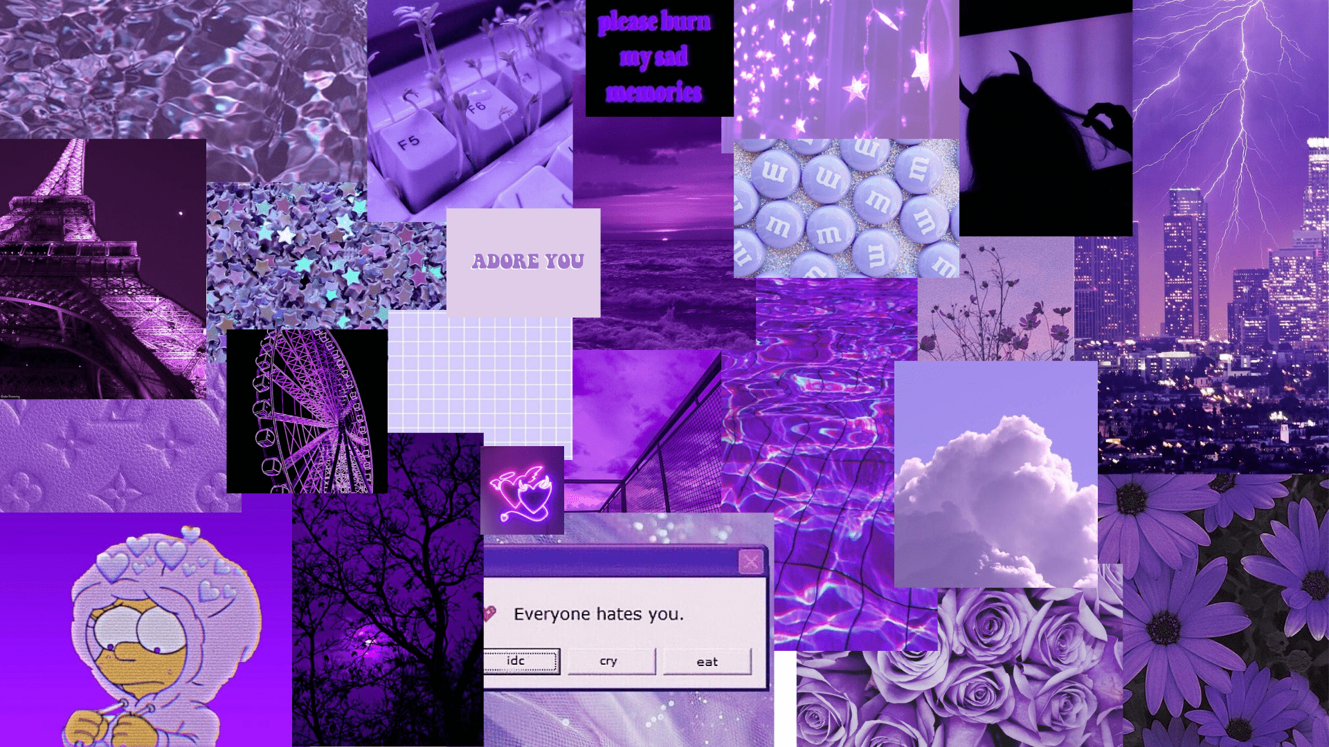 Sad Purple Aesthetic Desktop Wallpapers Top Free Sad Purple Aesthetic Desktop Backgrounds Wallpaperaccess