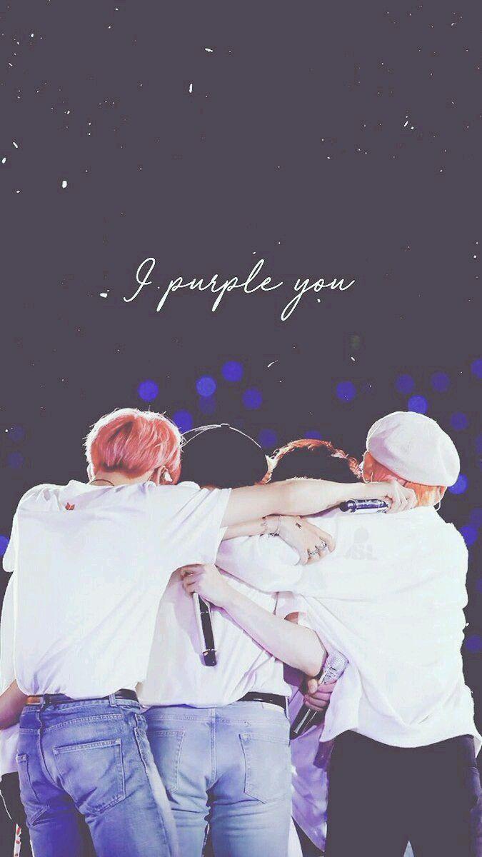 675x1200 Bts, Kpop, And Wallpaper Image Bangtan I Purple You