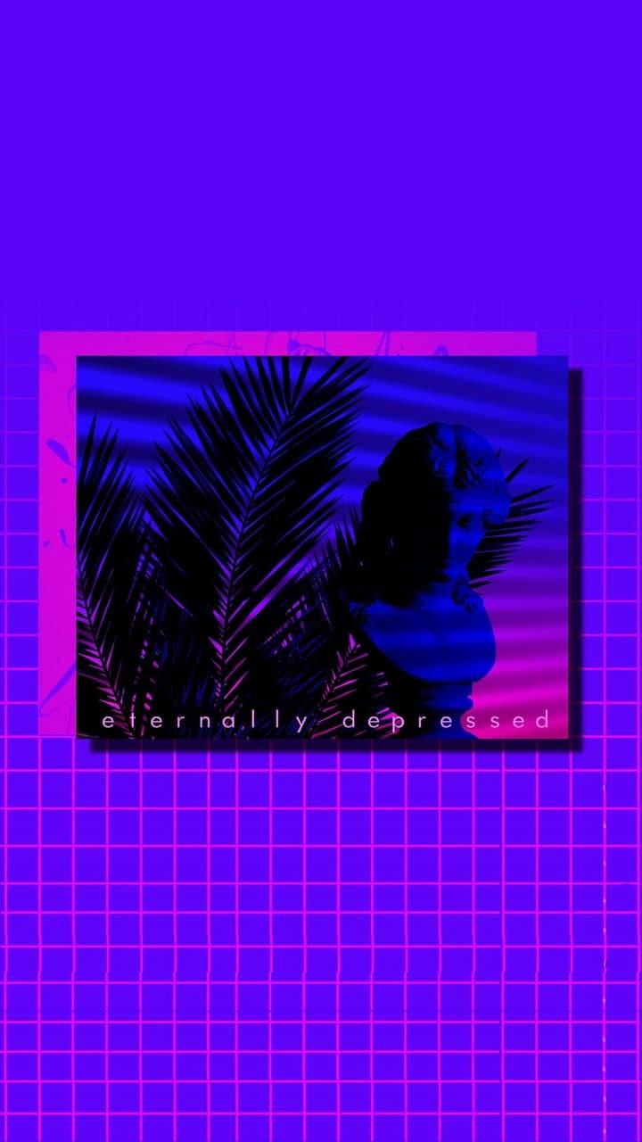 720x1280 Depressed Vaporwave Wallpaper