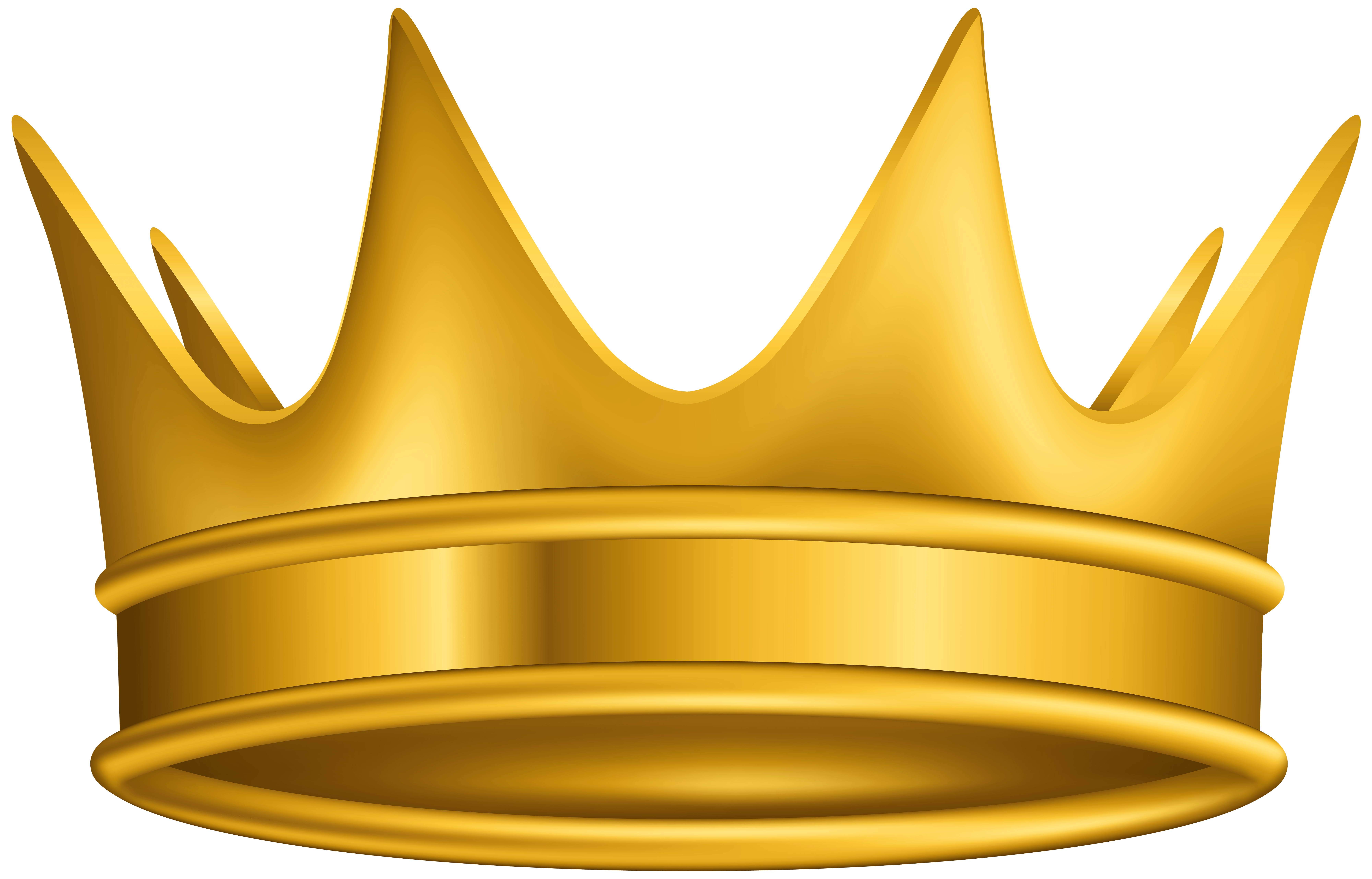 8000x5124 Gold Crown PNG Large Clipart Quality Image And Transparent PNG Free Clipart