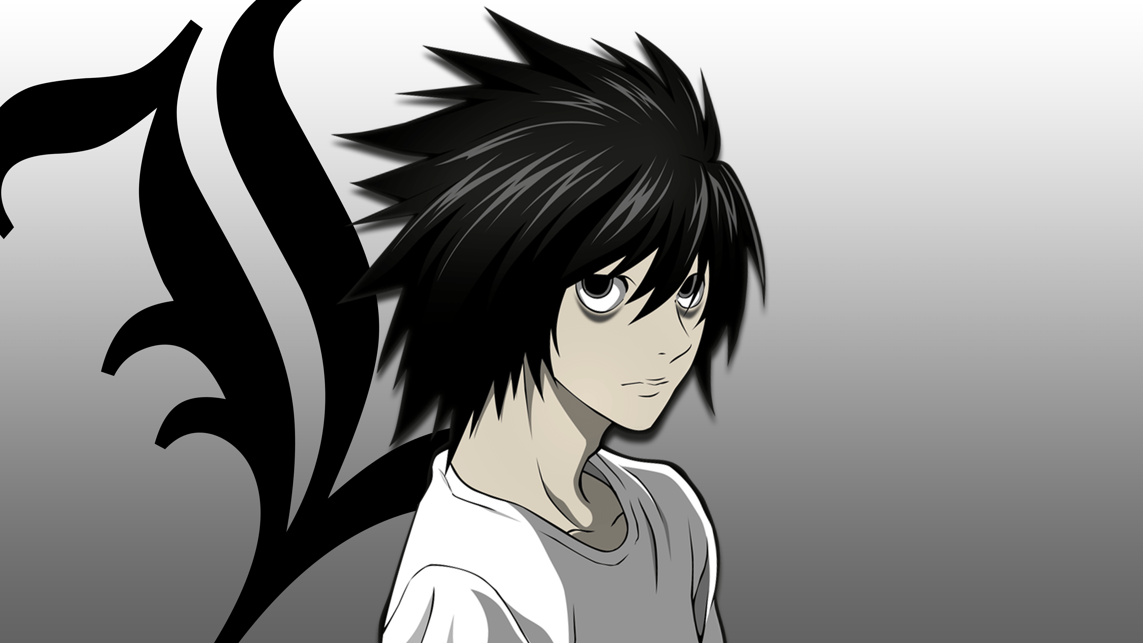3840x2160 Death Note Minimalist Wallpaper