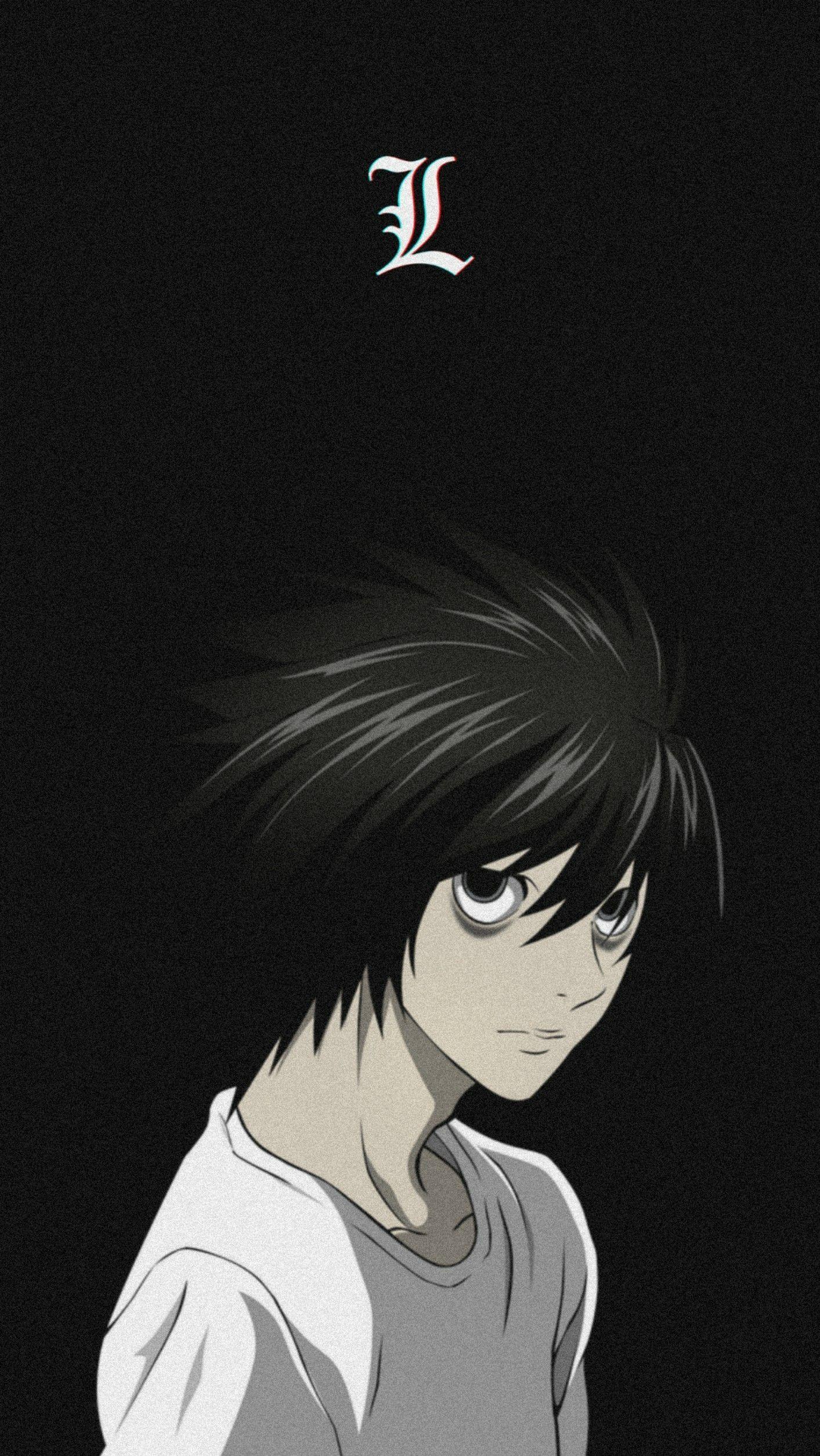 1413x2508 L Wallpaper HD. L wallpaper, Tela de bloqueio de anime, Personagens de anime
