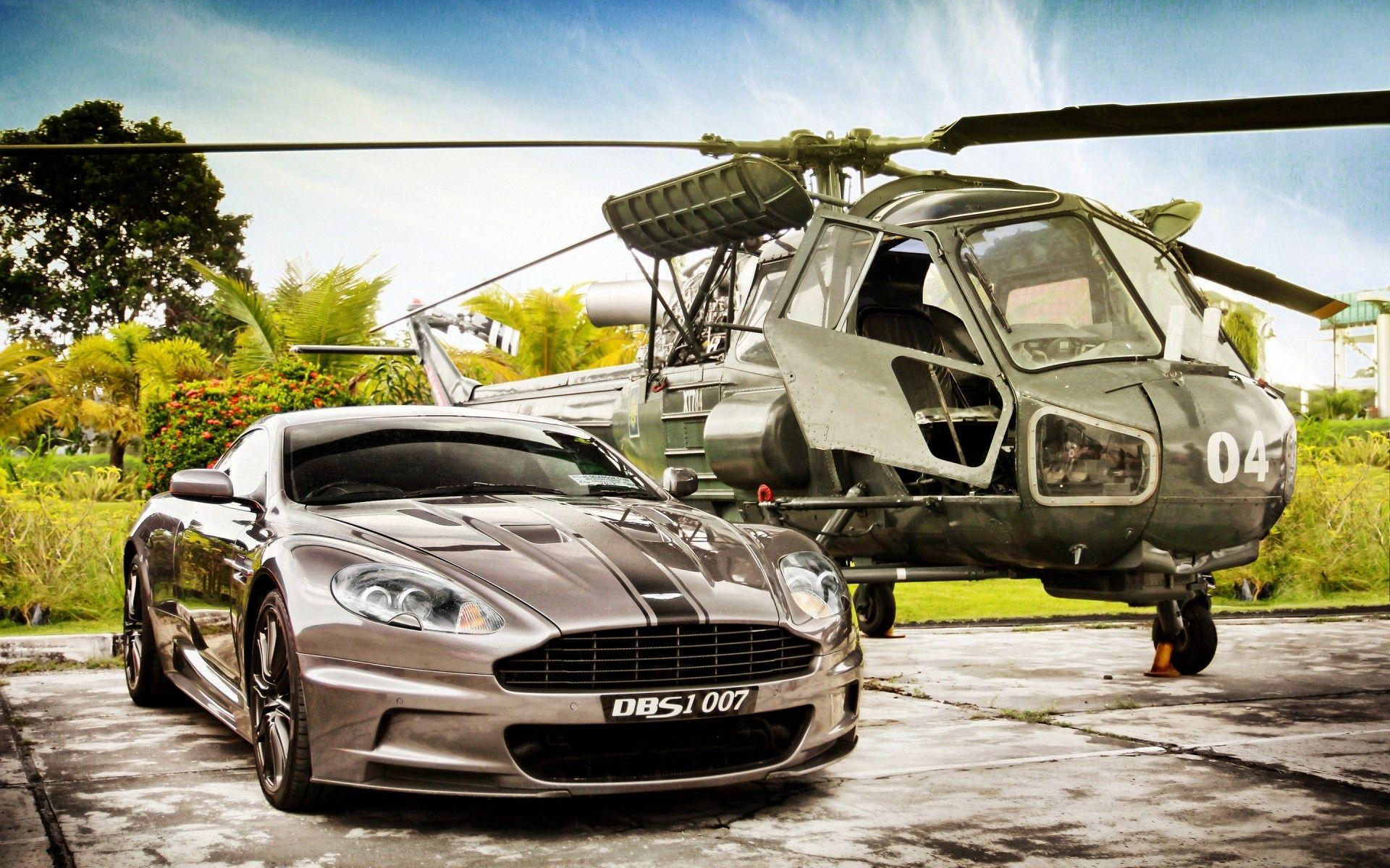 1920x1200 James Bond Aston Martin DBS V12