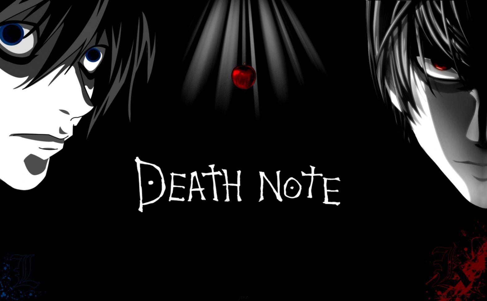1579x976 Black Wallpaper Death Note