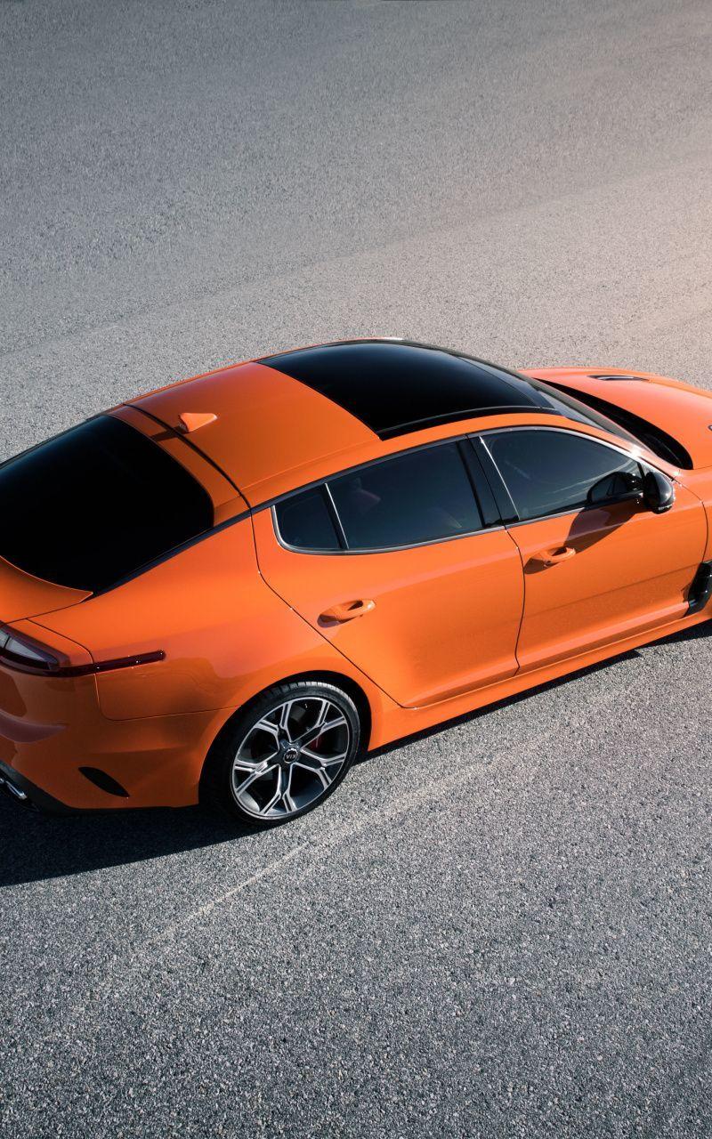 800x1280 Orange, Kia Stinger GTS Wallpaper. Kia stinger, Kia, Stinger