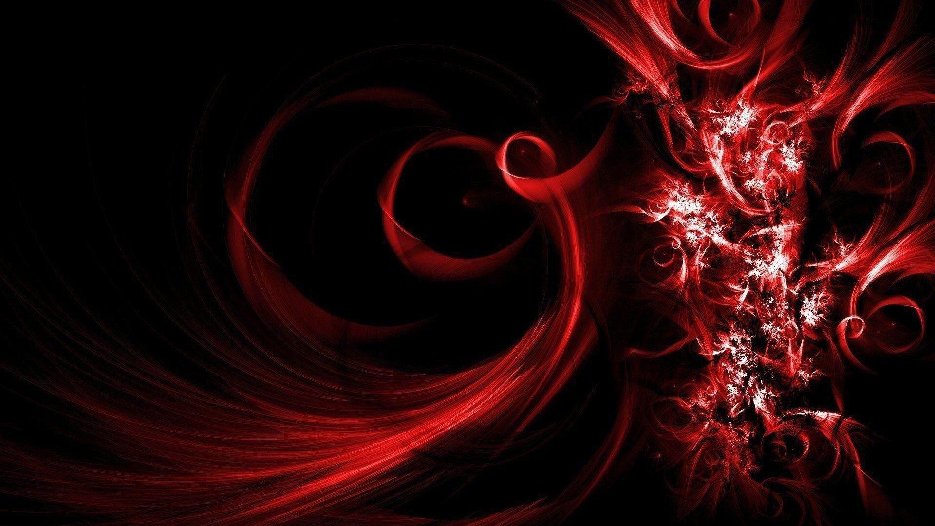1920x1080 Cool Red And Black HD Red Aesthetic Wallpaper