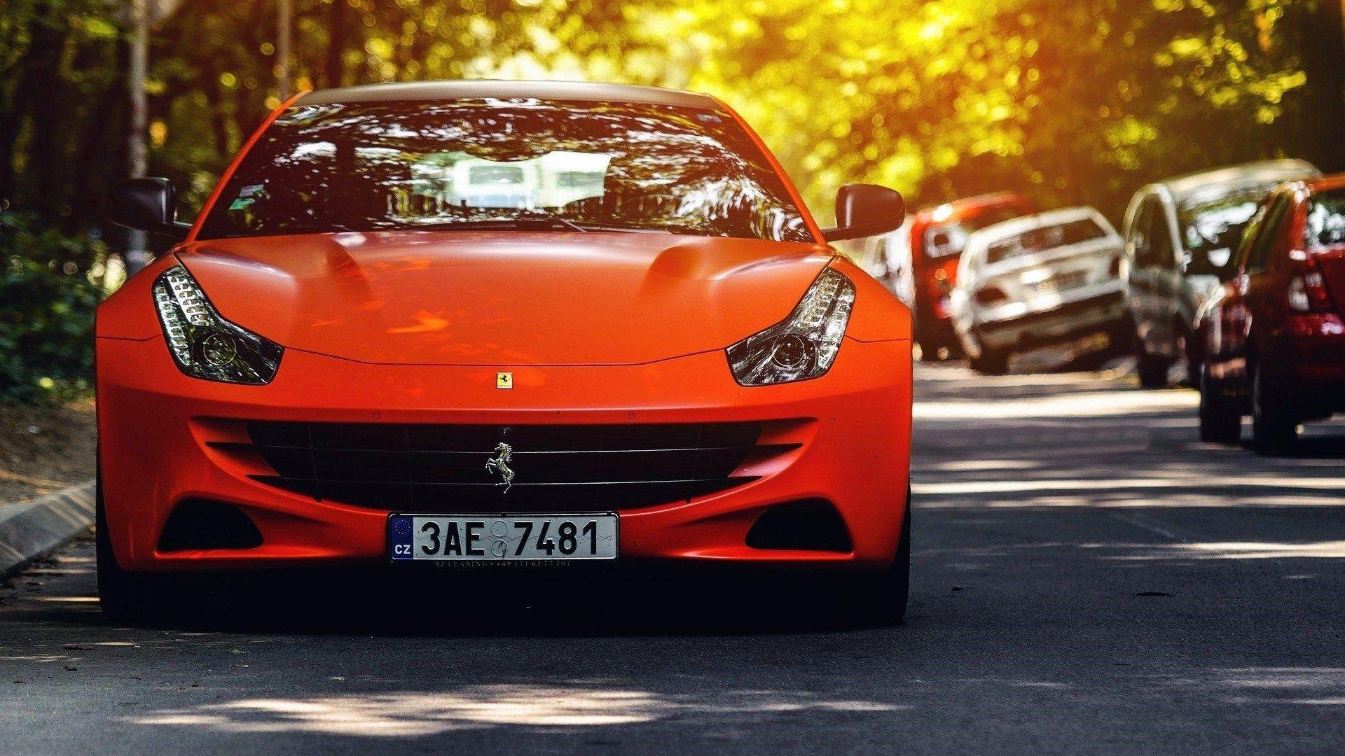 1920x1080 Ferrari FF Orange Car