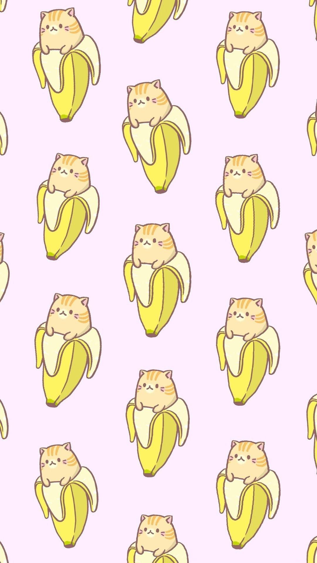 1081x1920 Bananya Wallpaper HD