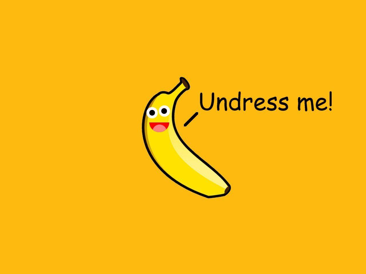 1280x960 Cute Banana Wallpaper