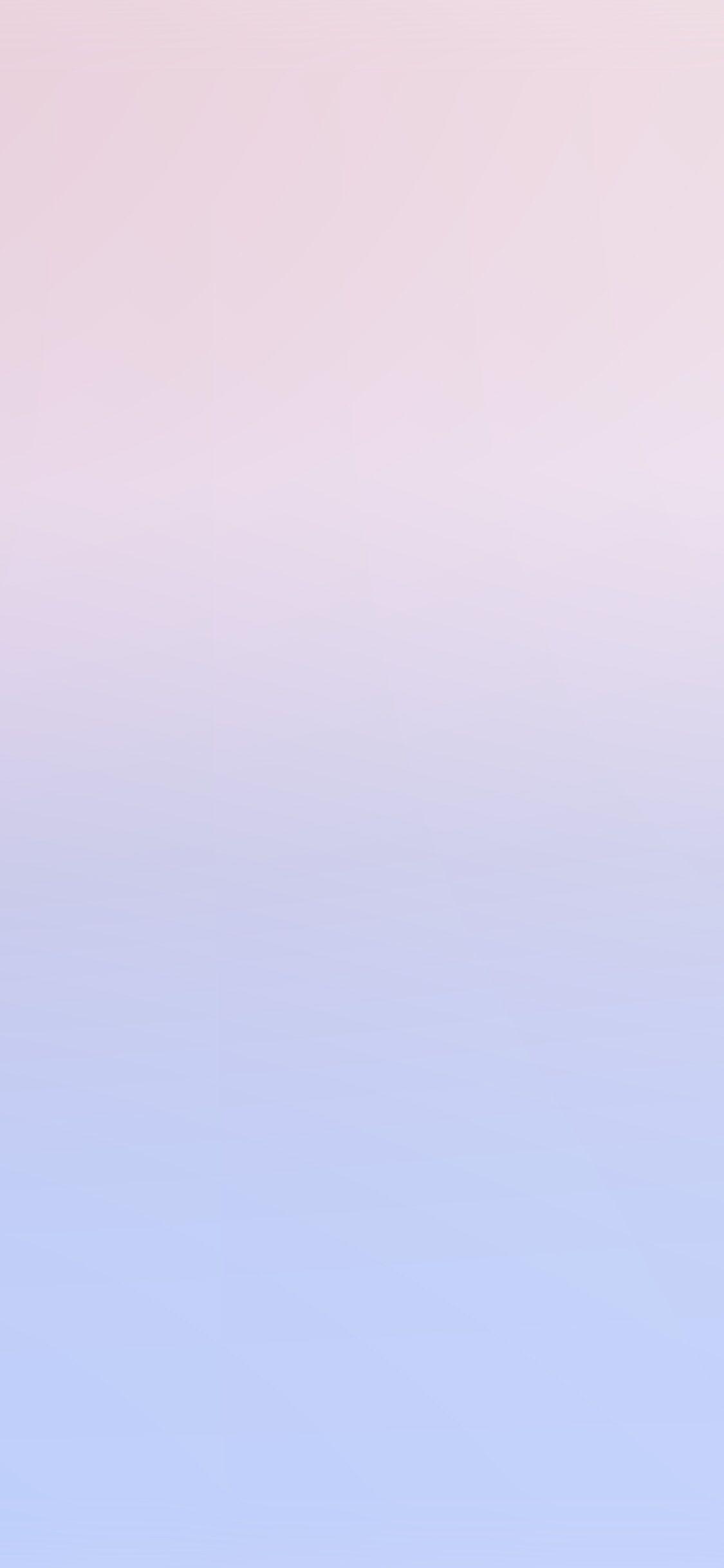 1125x2436 Pastel Blue Red Morning Blur Gradation Wallpaper