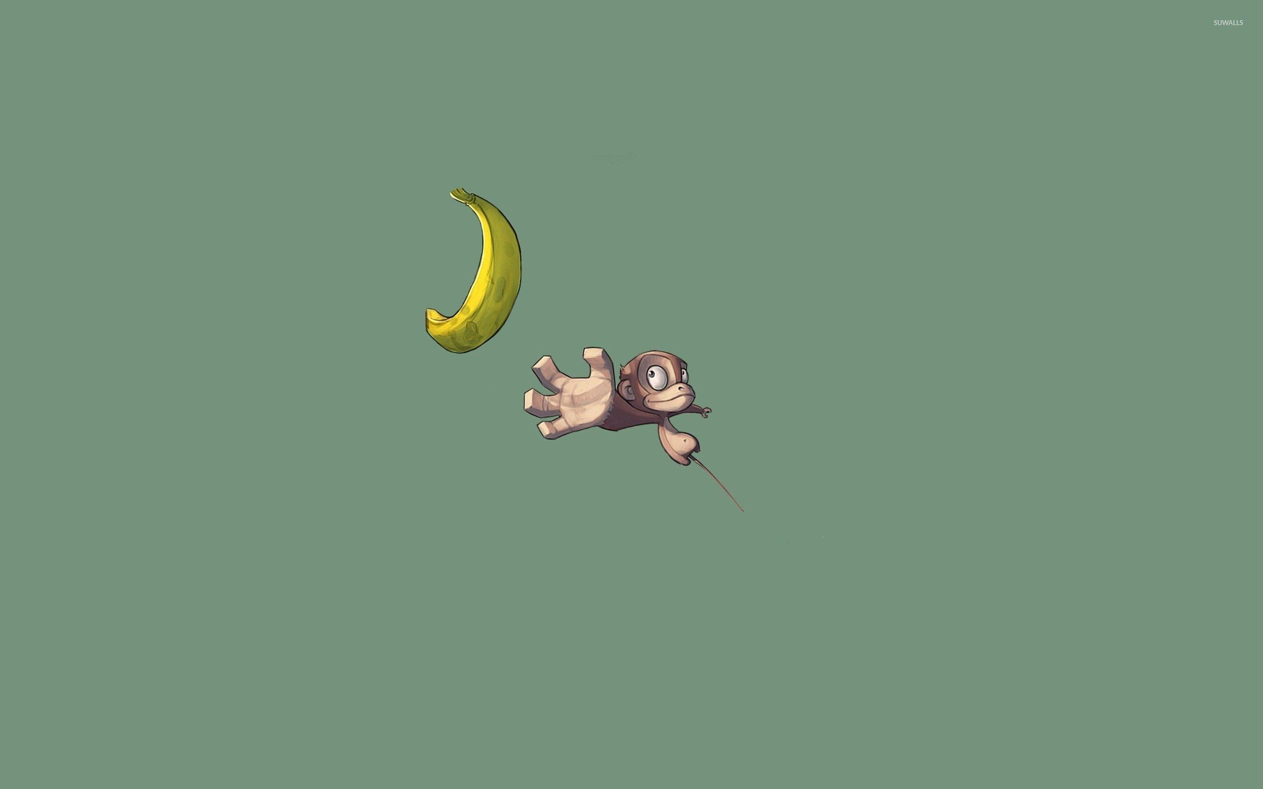 2560x1600 Monkey reaching for the banana wallpaper wallpaper