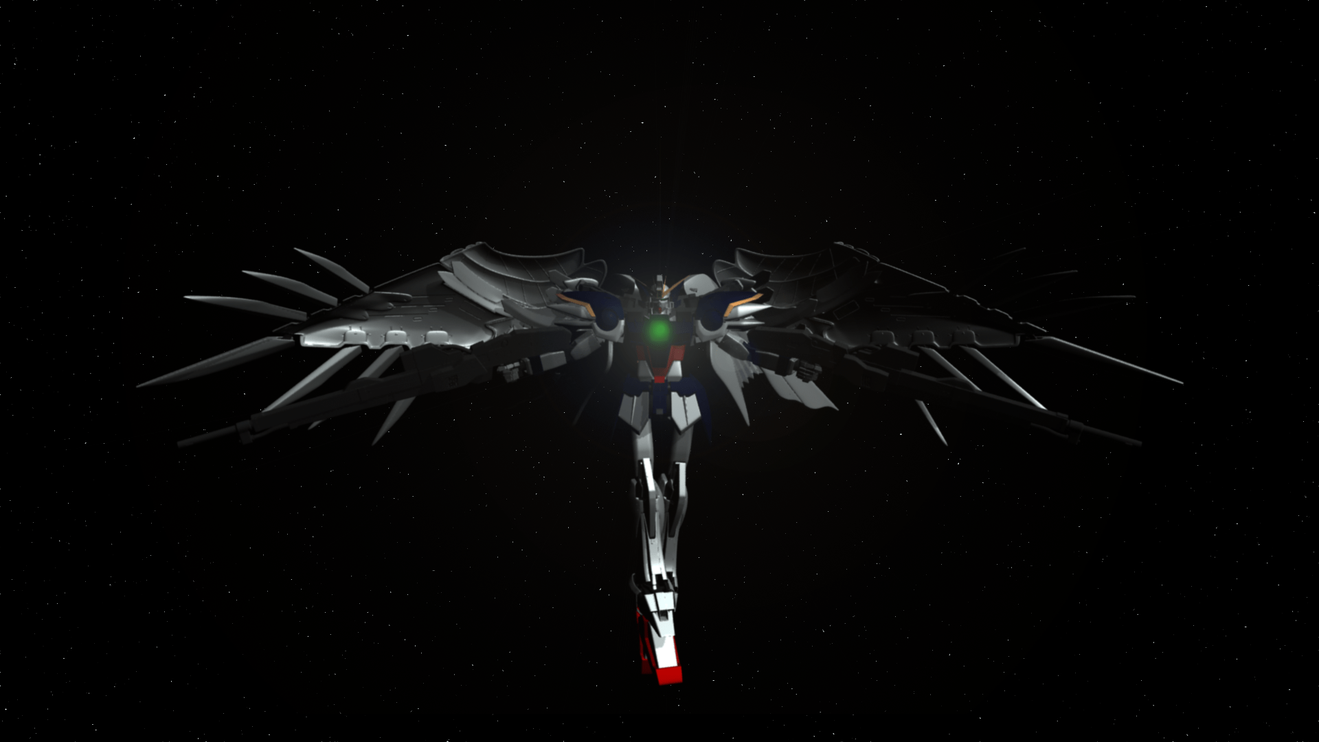 1920x1080 Wing Zero Wallpaper