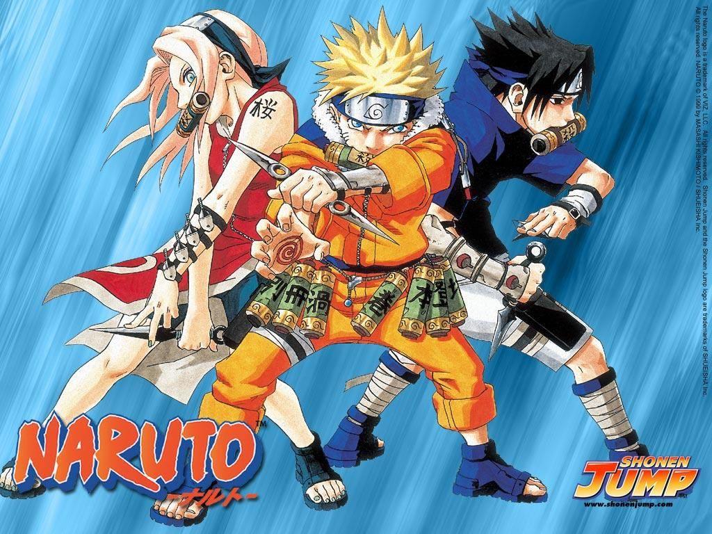 1024x768 Manga Naruto Naruto Sakura Sasuke .