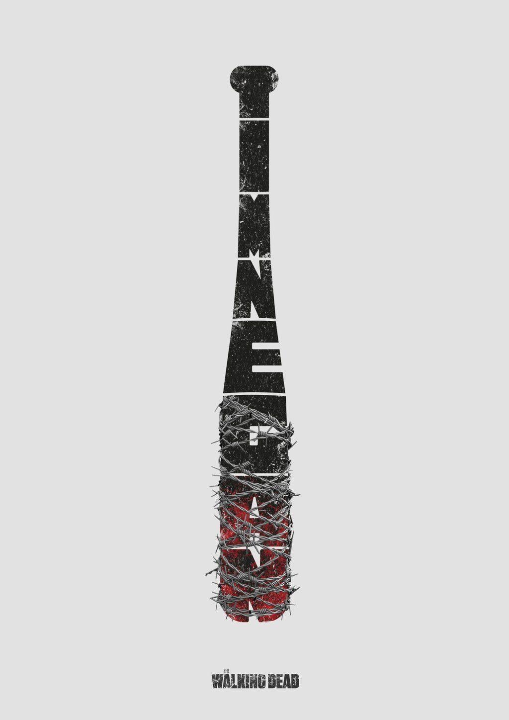 1024x1448 Lucille Walking Dead. Negan walking dead, Walking dead zombies, Walking dead art